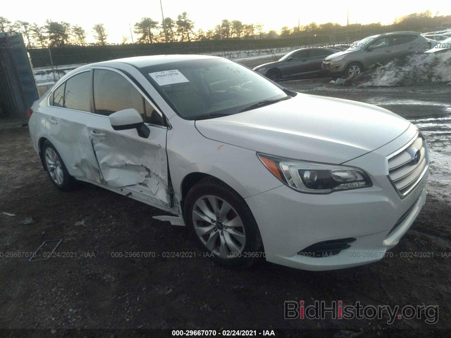 Photo 4S3BNBC65G3055445 - SUBARU LEGACY 2016