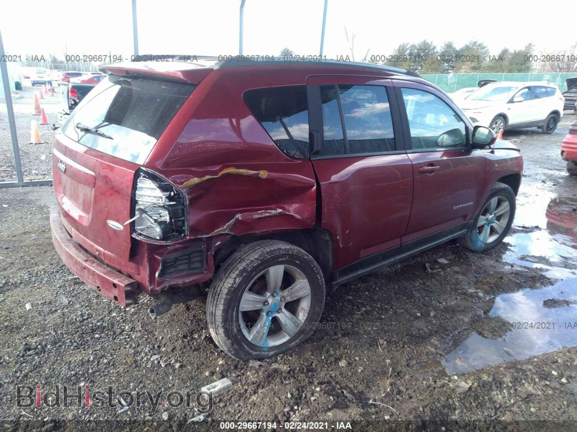 2016 JEEP COMPASS - VIN: 1C4NJDEB3GD685649 - Фото 4