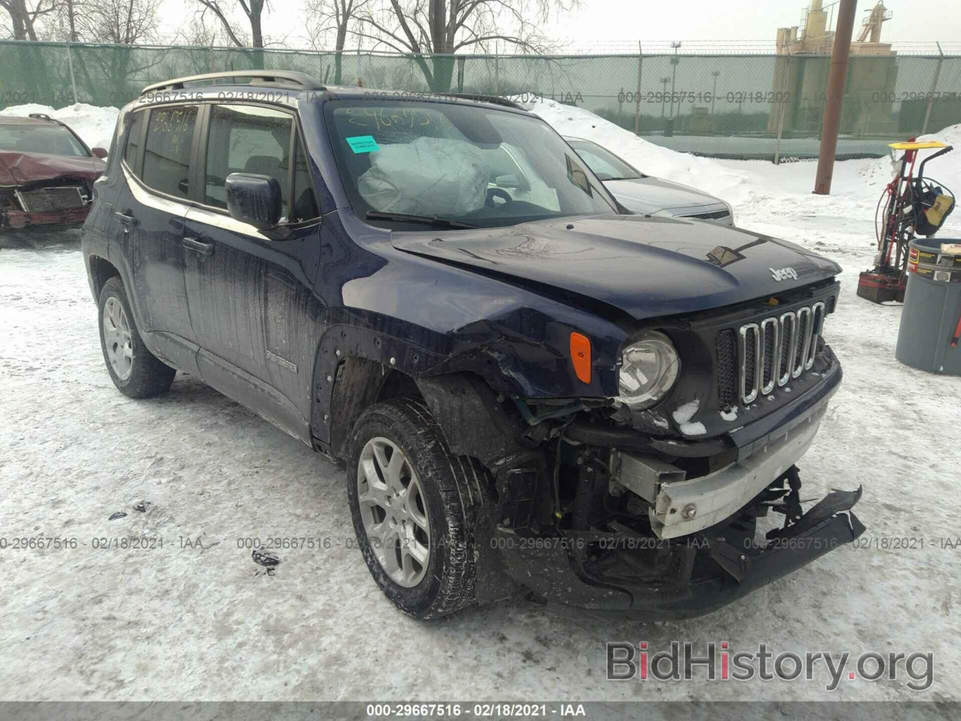 Фотография ZACCJBBBXJPJ08526 - JEEP RENEGADE 2018