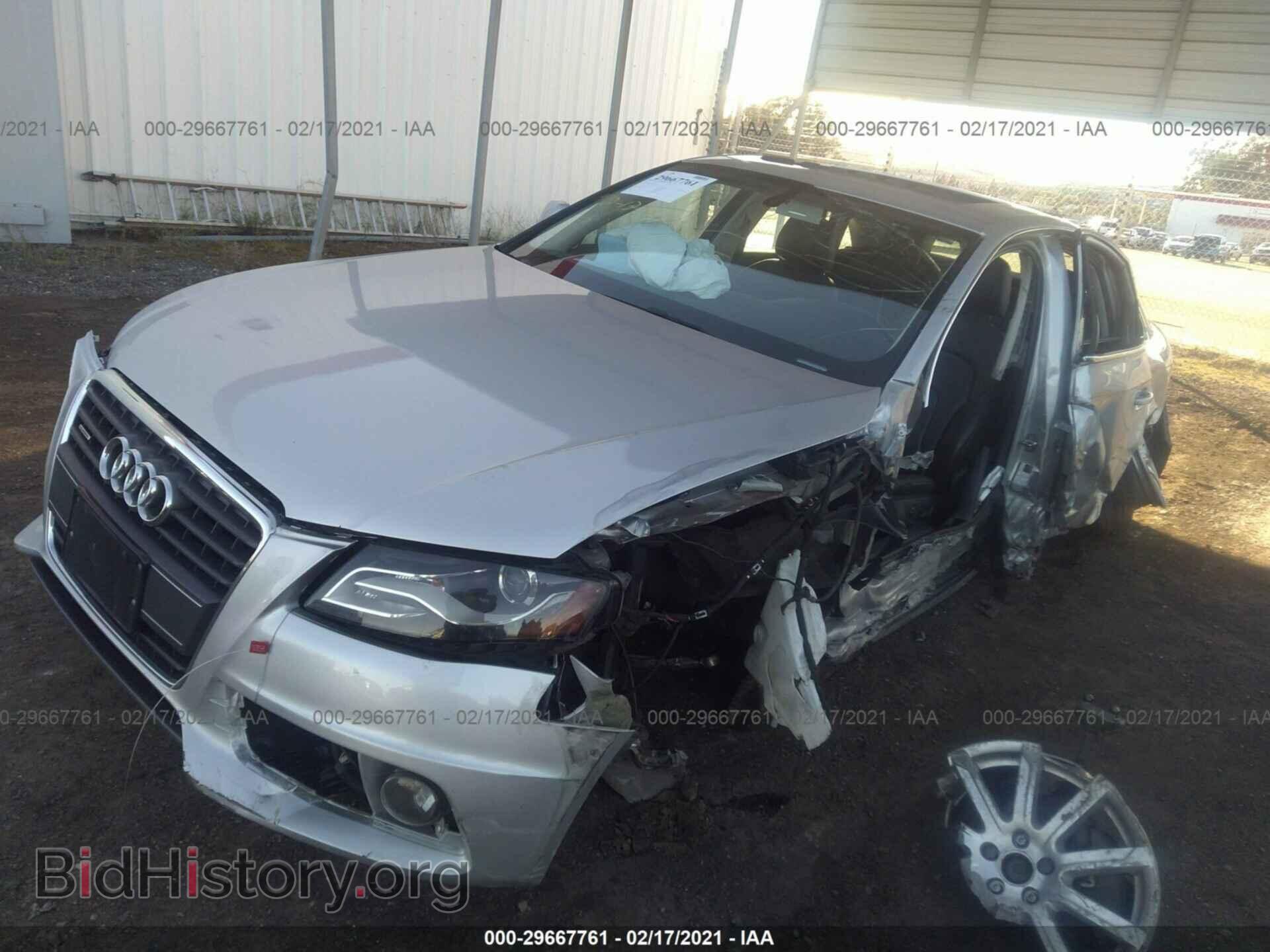 2012 AUDI A4 - VIN: WAUFFAFL2CA118935 - Фото 2