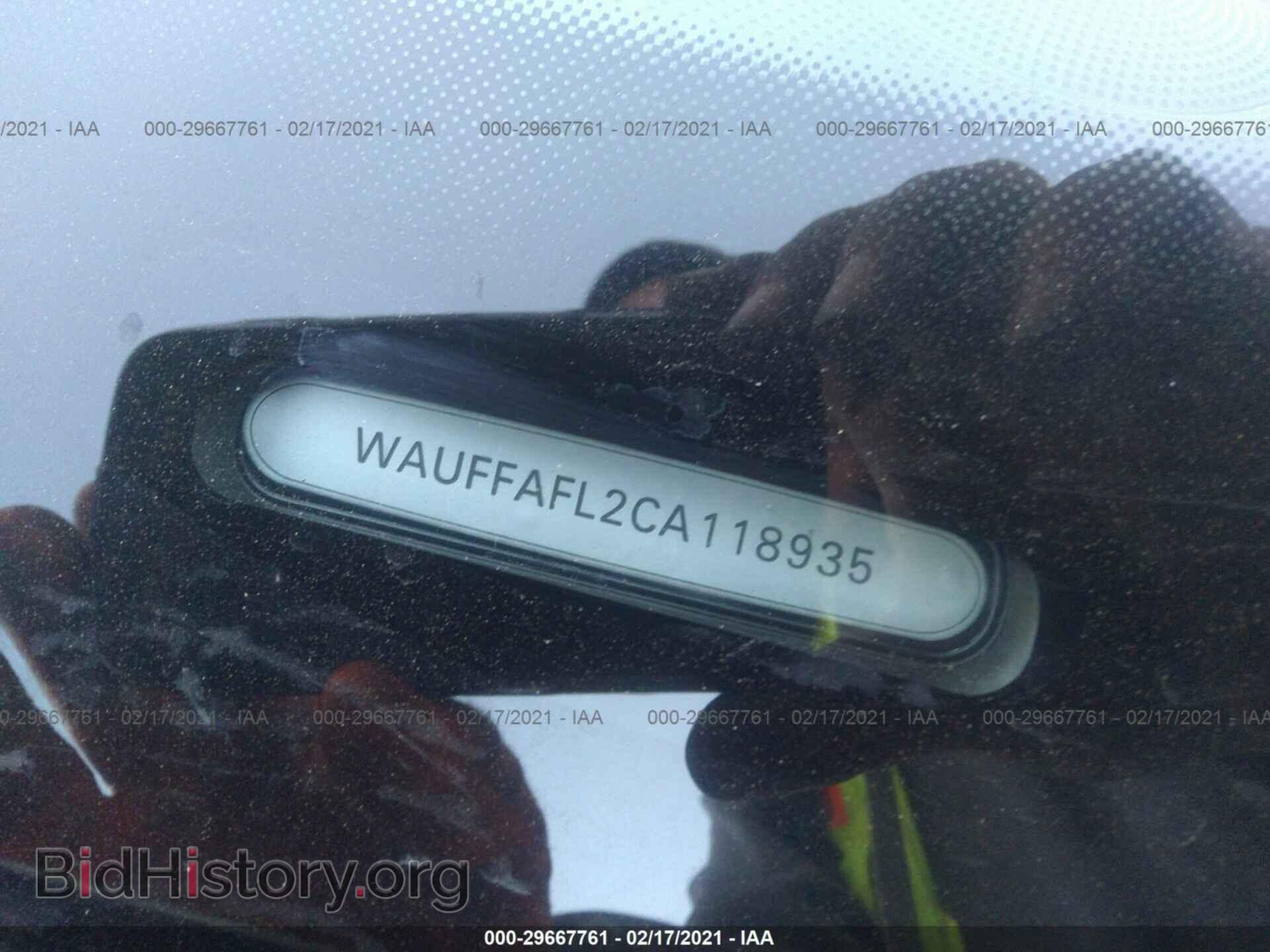 2012 AUDI A4 - VIN: WAUFFAFL2CA118935 - Фото 9