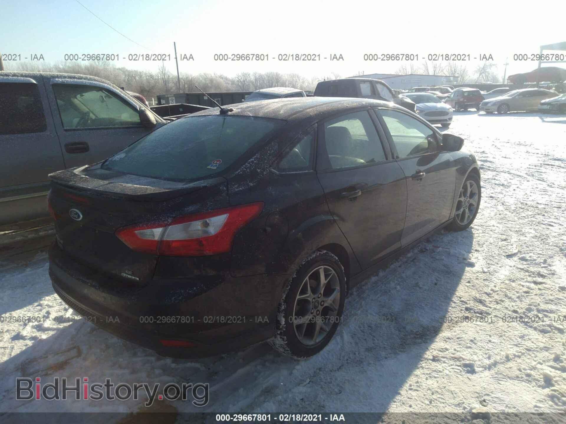 2013 FORD FOCUS - VIN: 1FADP3F29DL285444 - Фото 4