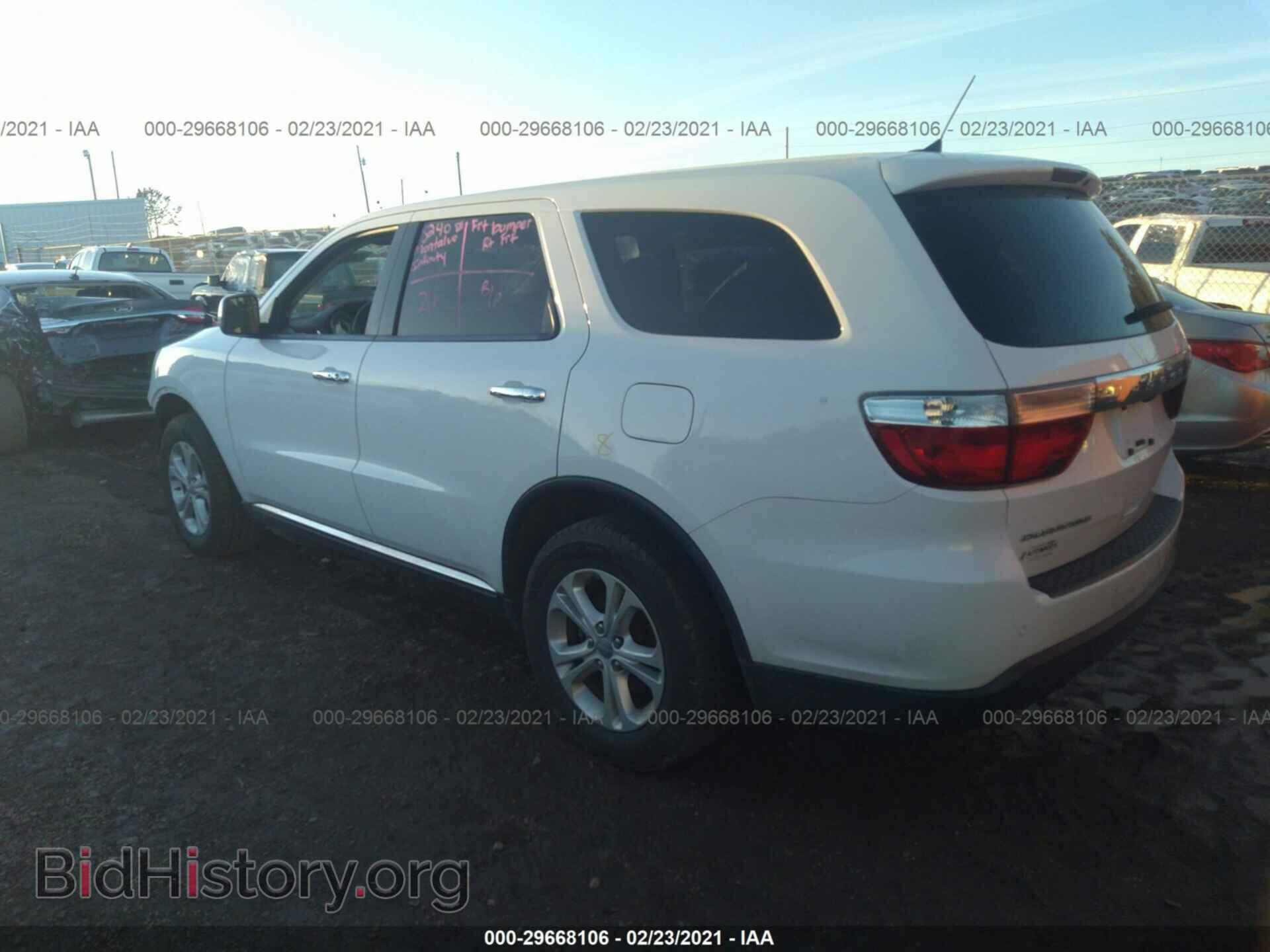 2013 DODGE DURANGO - VIN: 1C4RDHAG1DC667248 - Фото 3