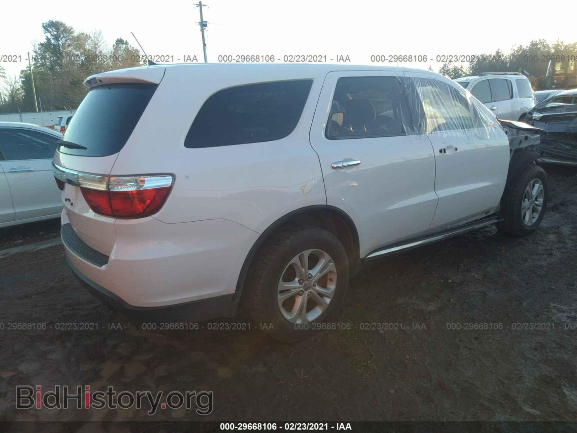 2013 DODGE DURANGO - VIN: 1C4RDHAG1DC667248 - Фото 4
