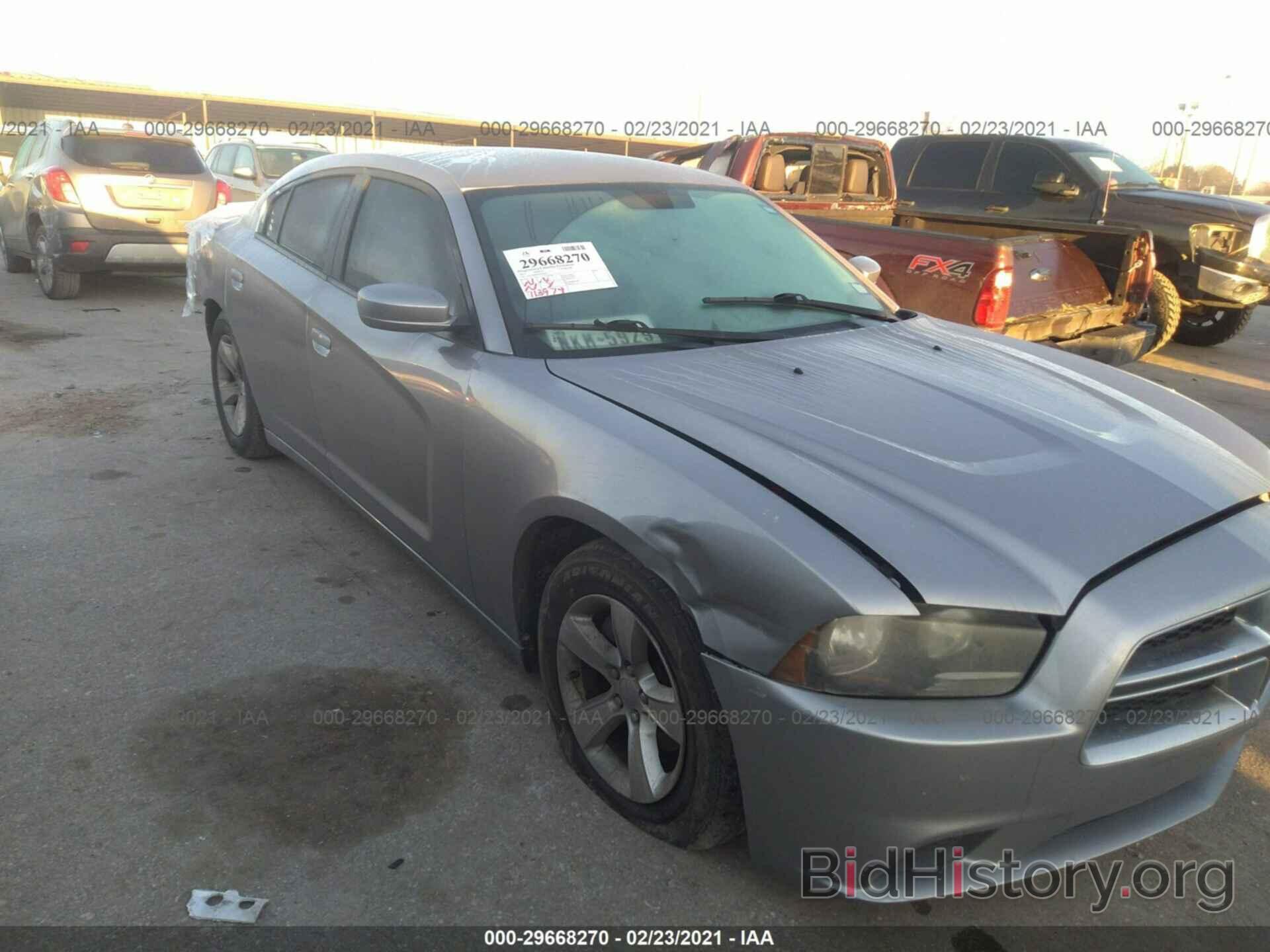 Photo 2C3CDXBG0DH591649 - DODGE CHARGER 2013