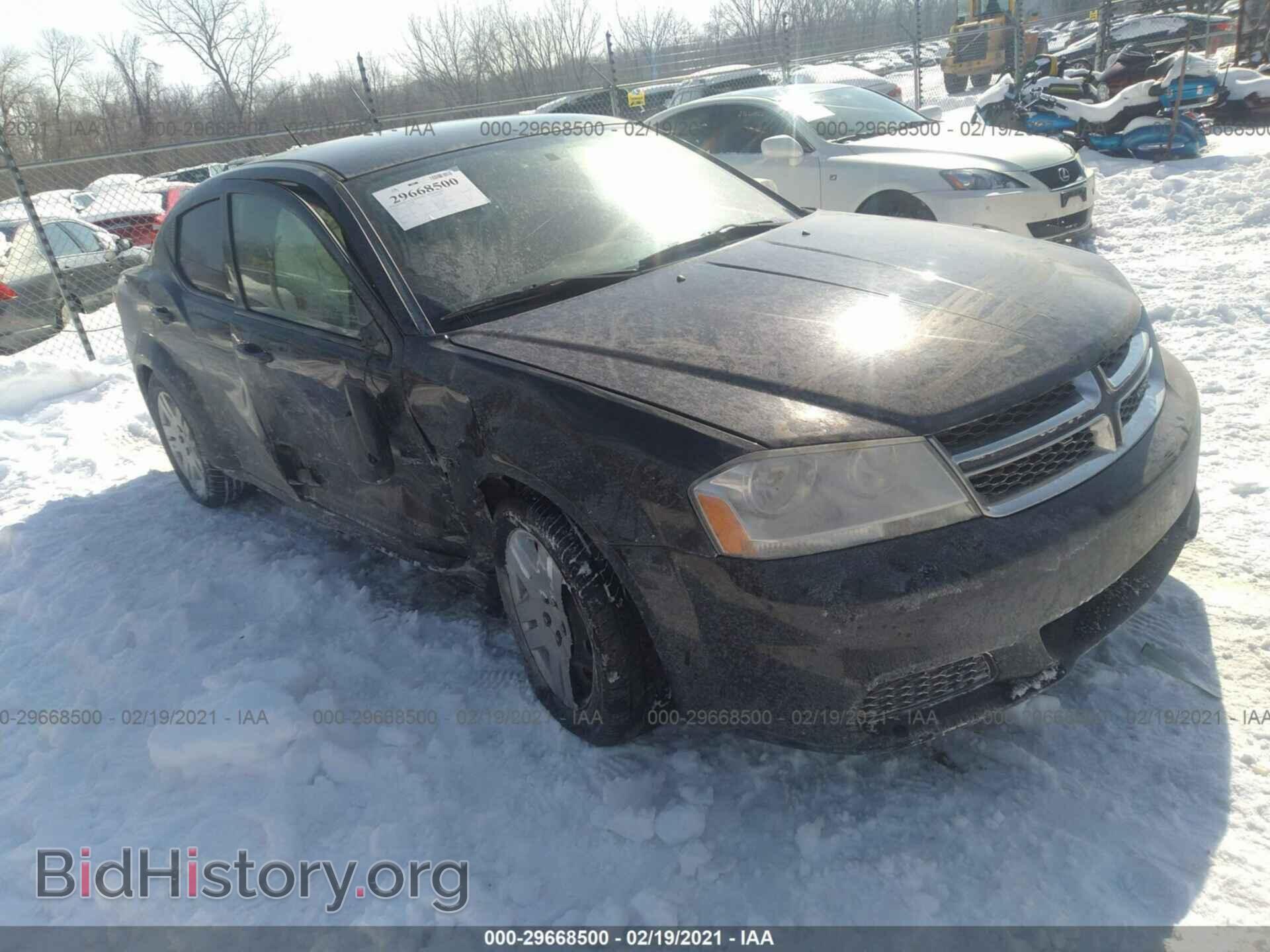 Фотография 1C3CDZAB3DN753671 - DODGE AVENGER 2013