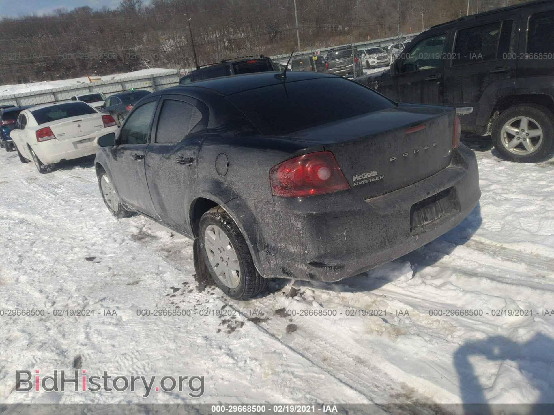 2013 DODGE AVENGER - VIN: 1C3CDZAB3DN753671 - Фото 3