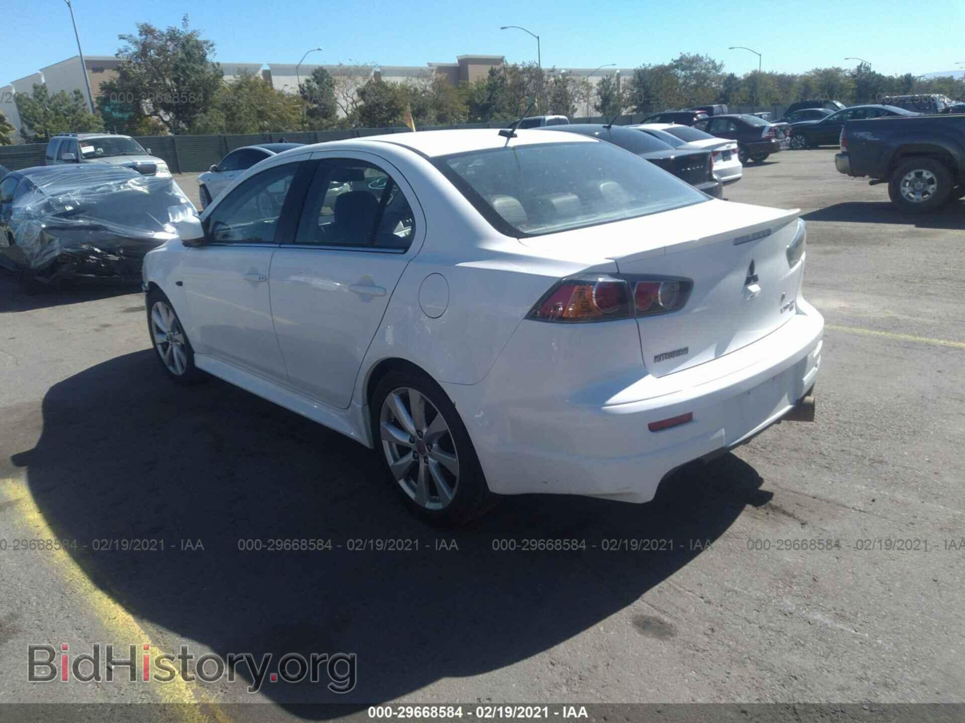 2014 MITSUBISHI LANCER - VIN: JA32V6FVXEU006371 - Фото 3