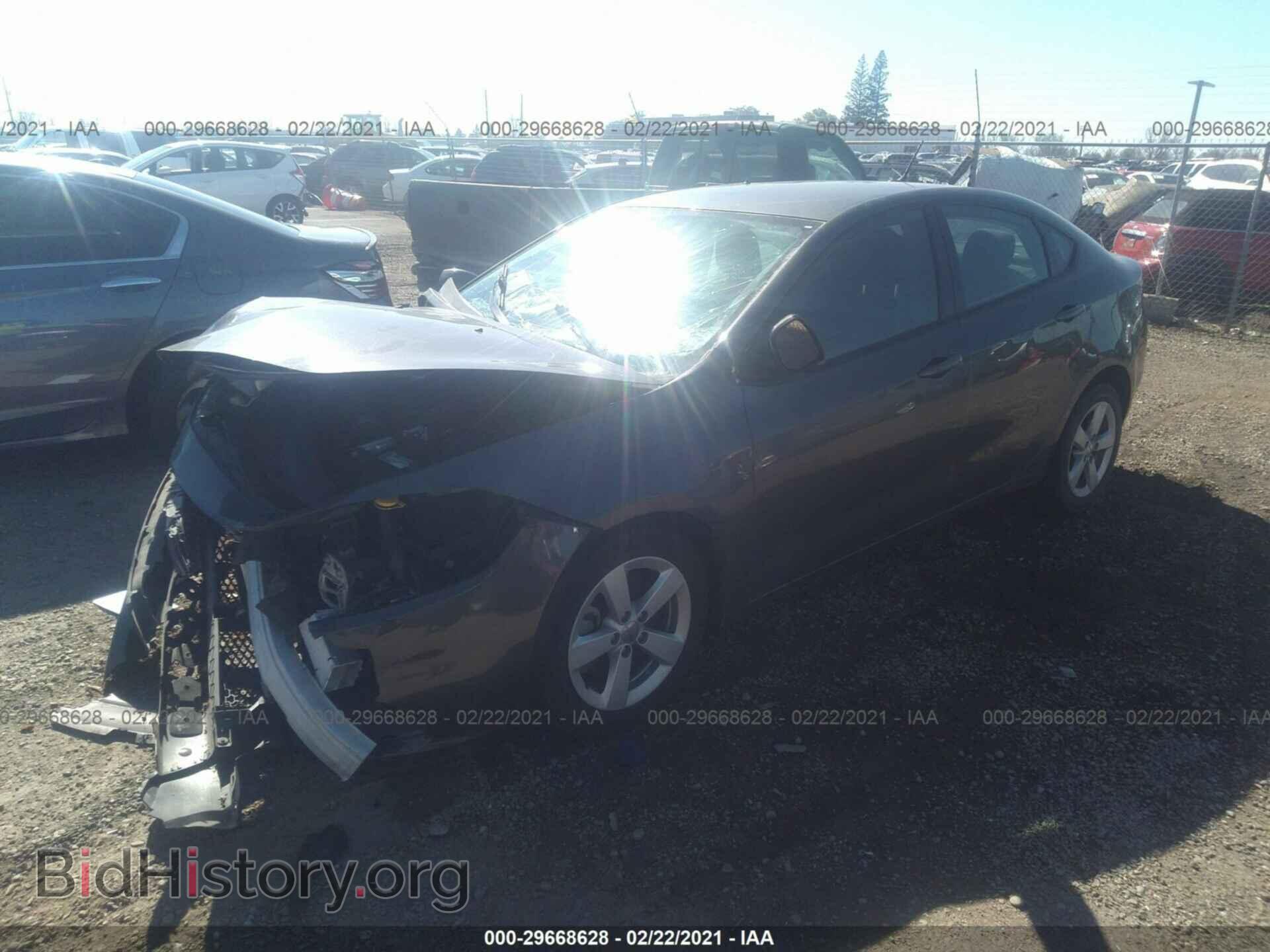 2015 DODGE DART - VIN: 1C3CDFBB0FD344467 - Фото 2