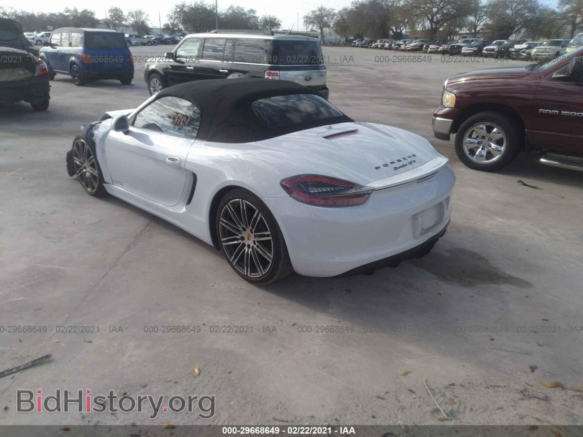 2015 PORSCHE BOXSTER - VIN: WP0CB2A85FK130571 - Фото 3