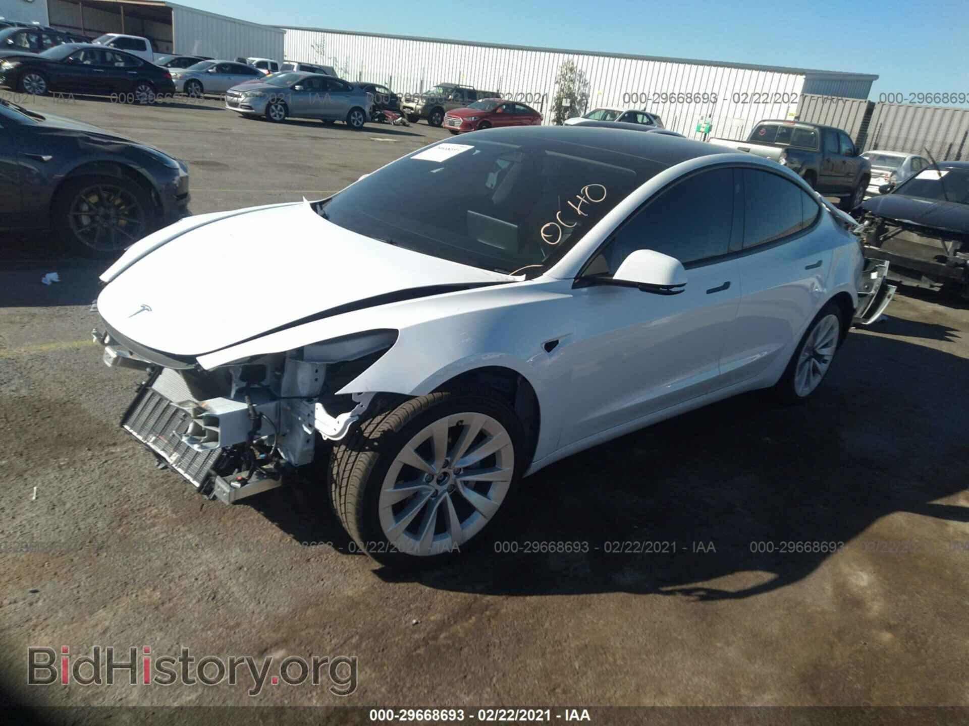 2021 TESLA MODEL 3 - VIN: 5YJ3E1EB2MF874291 - Photo 2