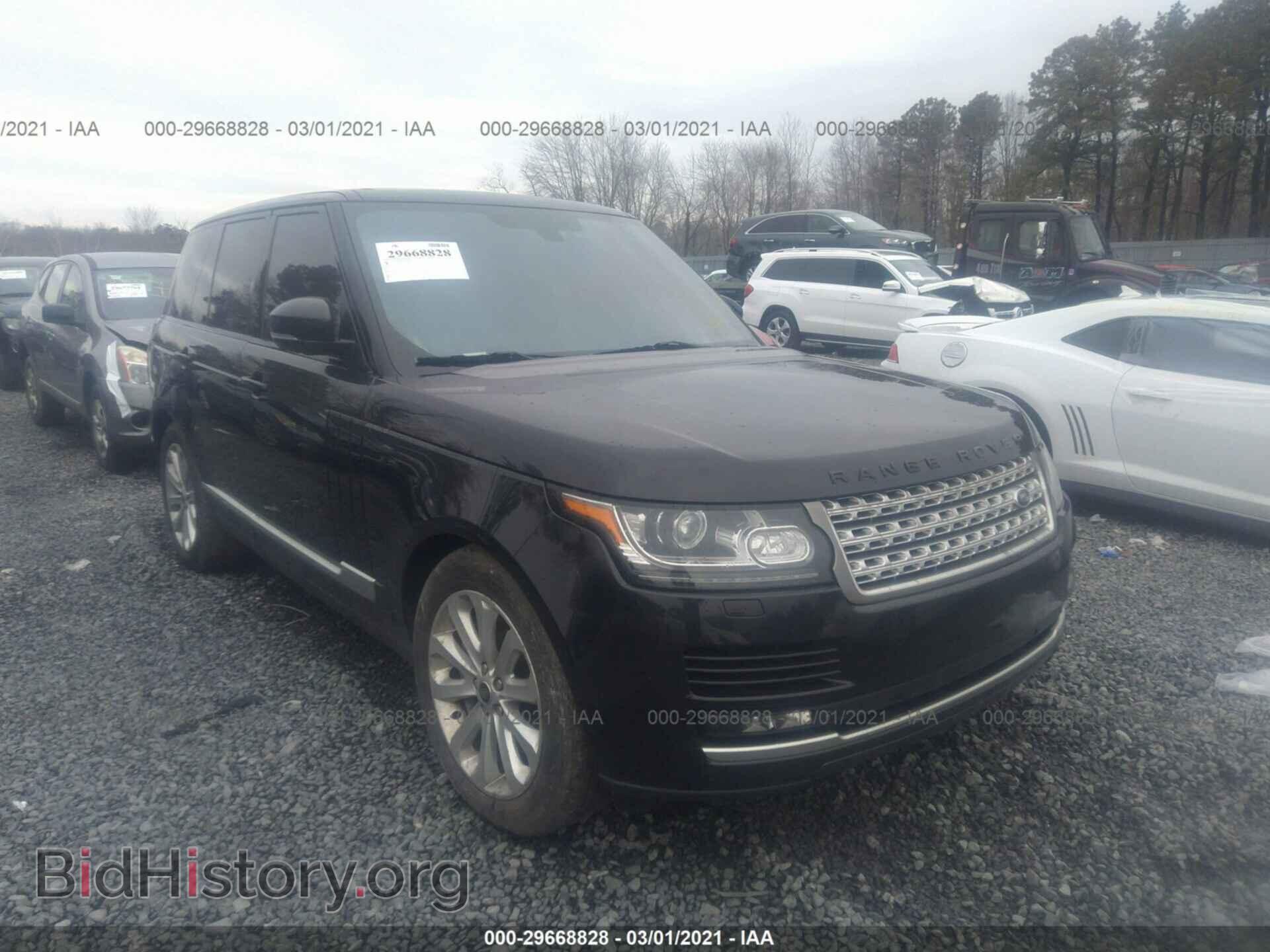 Photo SALGS2DF8DA111438 - LAND ROVER RANGE ROVER 2013