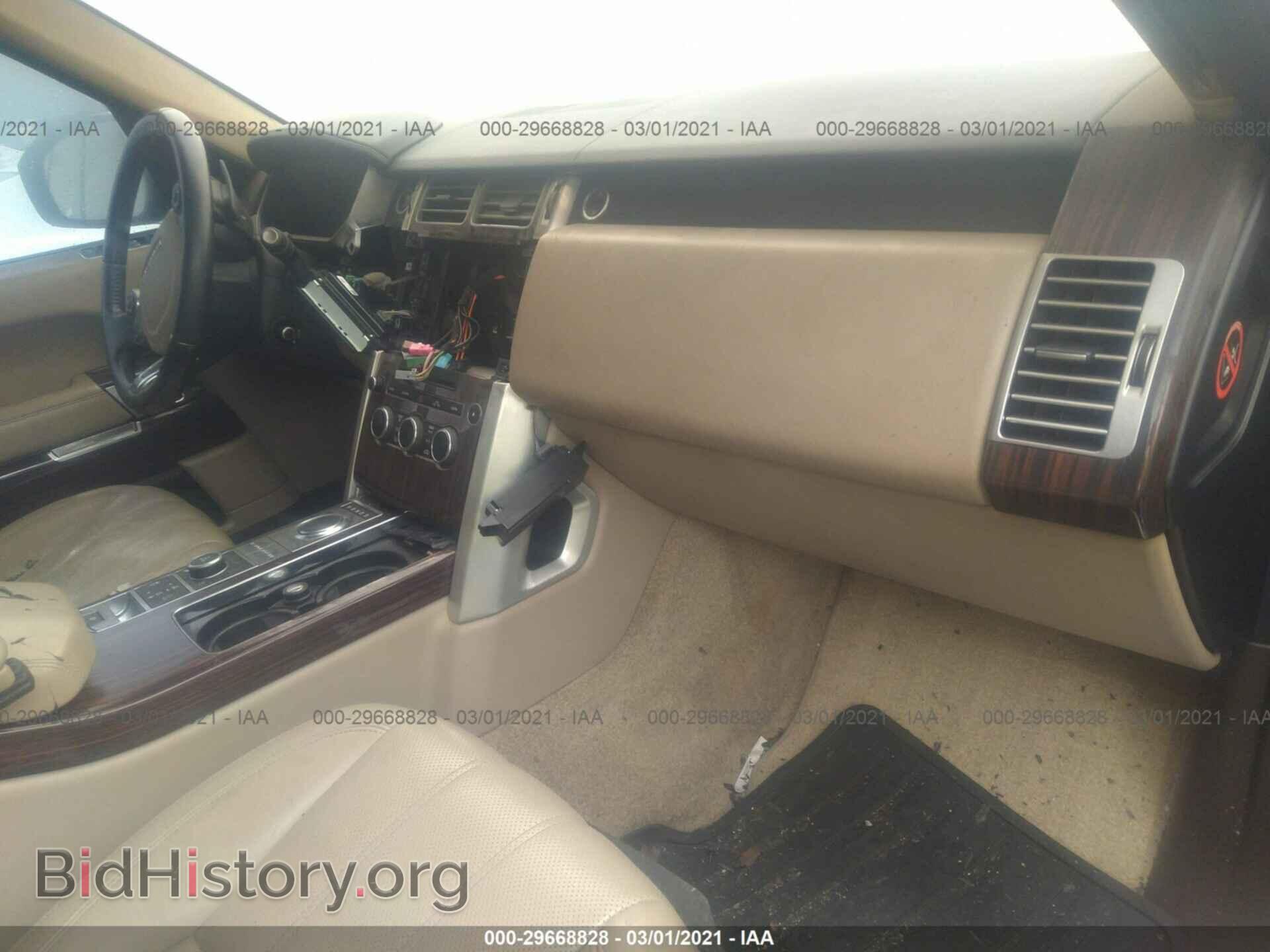 2013 LAND ROVER RANGE ROVER - VIN: SALGS2DF8DA111438 - Фото 5