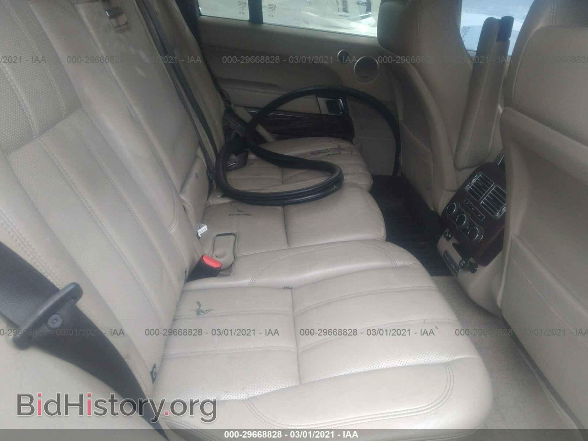 2013 LAND ROVER RANGE ROVER - VIN: SALGS2DF8DA111438 - Фото 8
