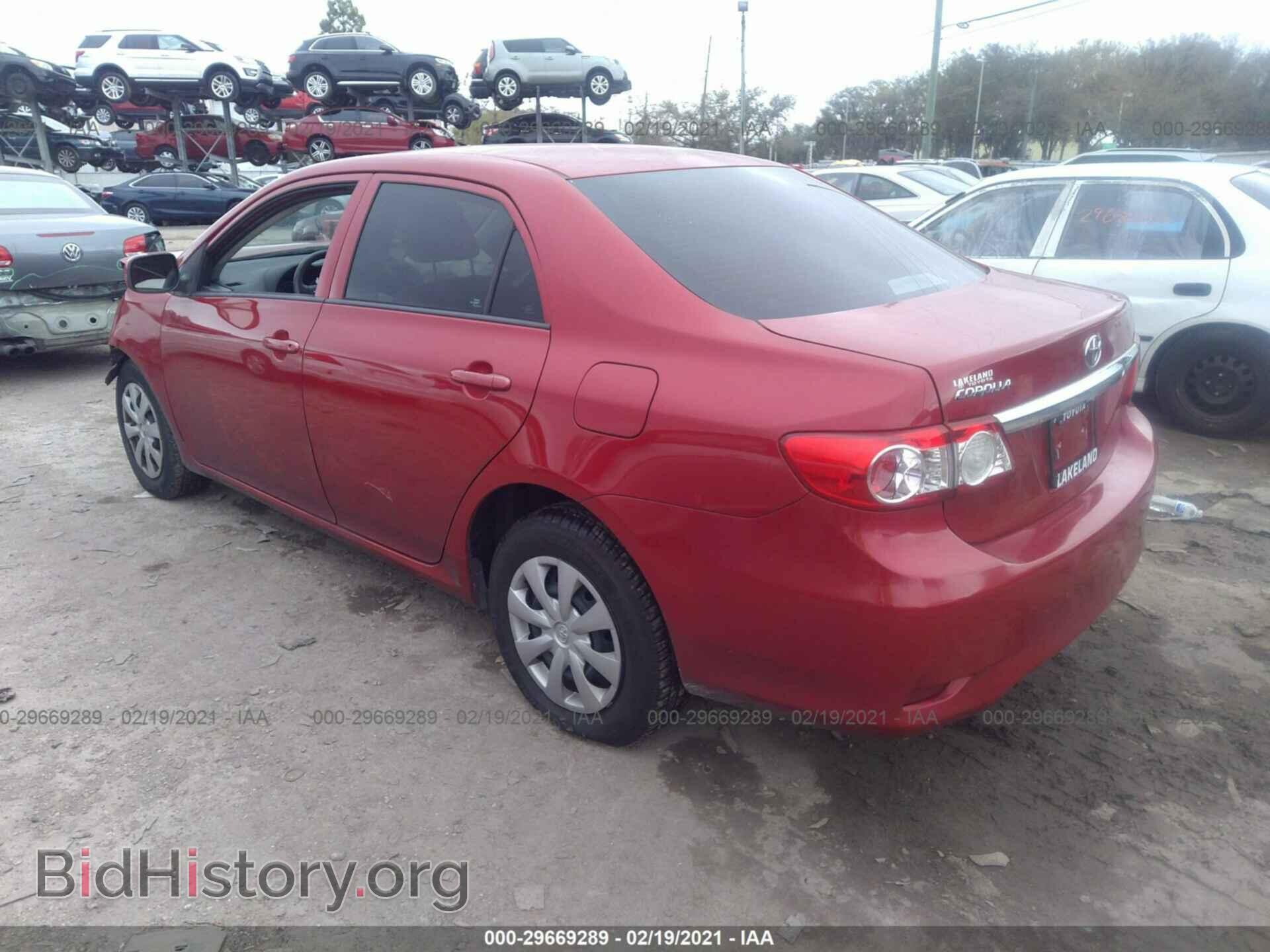2013 TOYOTA COROLLA - VIN: 2T1BU4EE8DC100805 - Фото 3