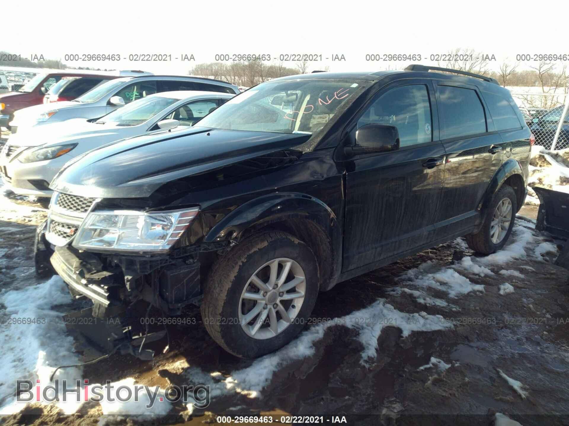 2016 DODGE JOURNEY - VIN: 3C4PDCBG5GT137561 - Фото 2