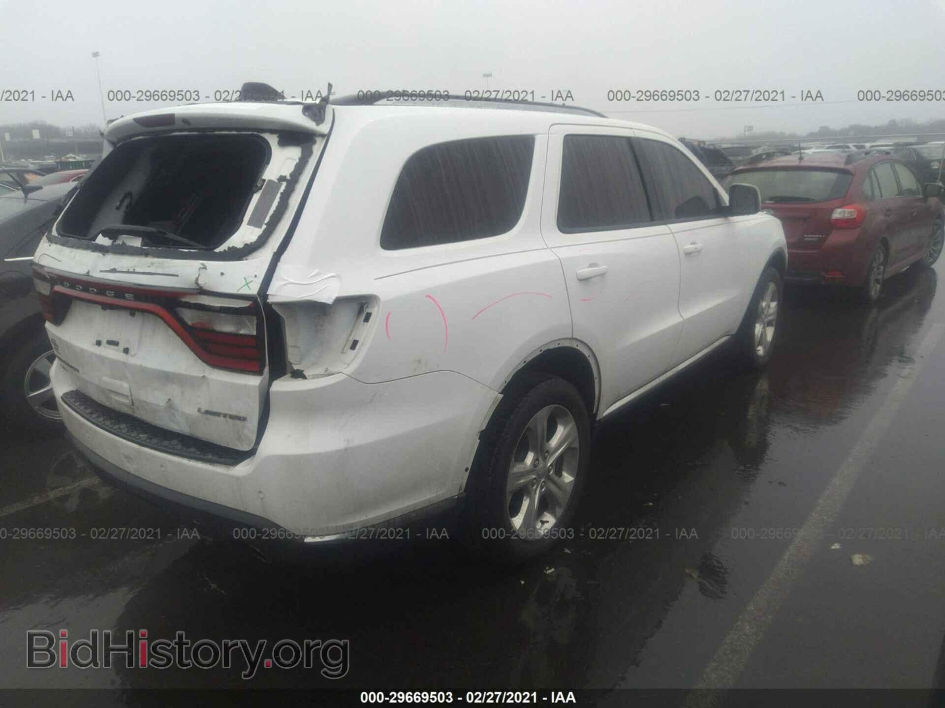 2014 DODGE DURANGO - VIN: 1C4RDJDGXEC586737 - Фото 4