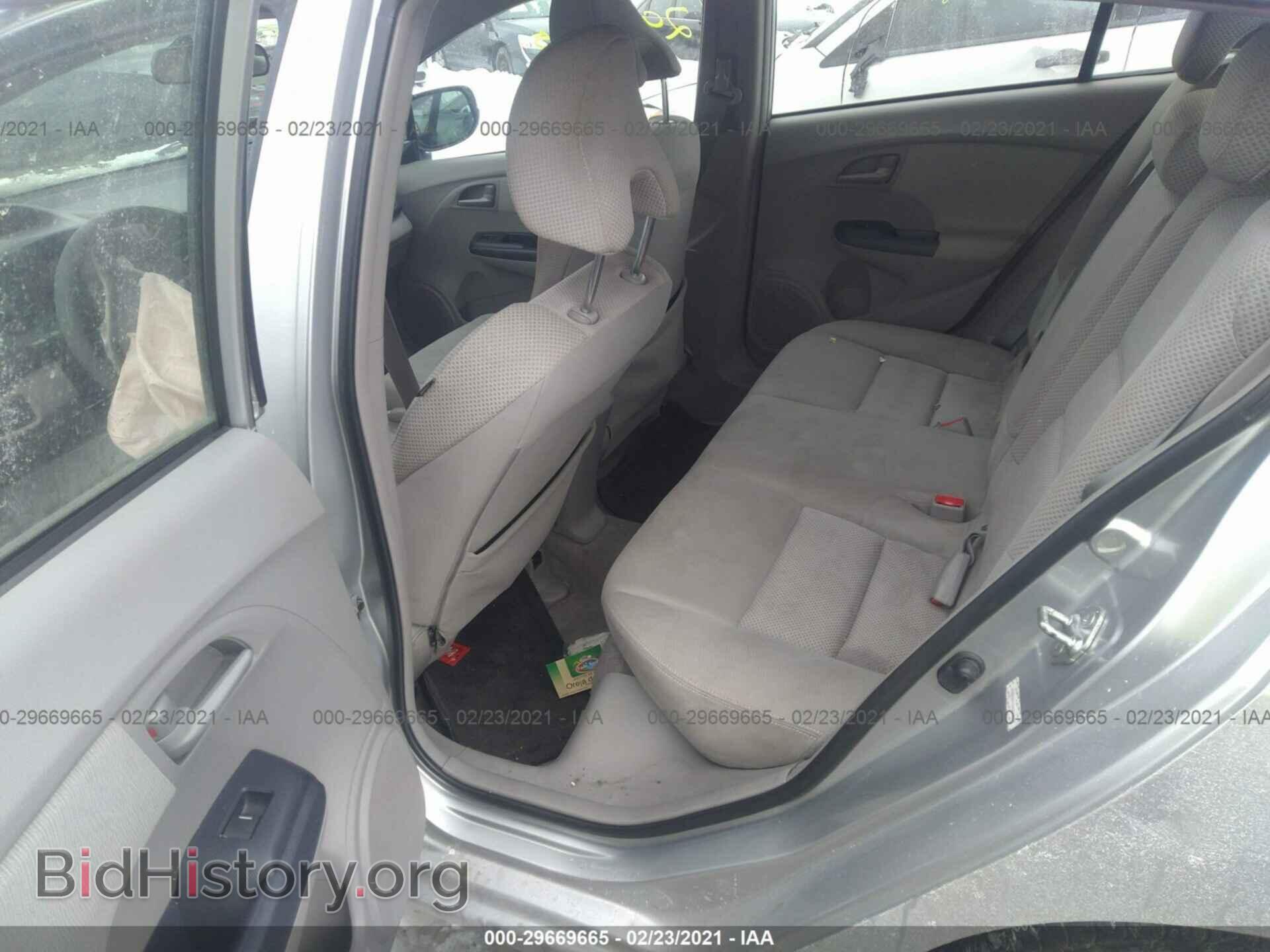 2010 HONDA INSIGHT - VIN: JHMZE2H72AS019384 - Фото 8