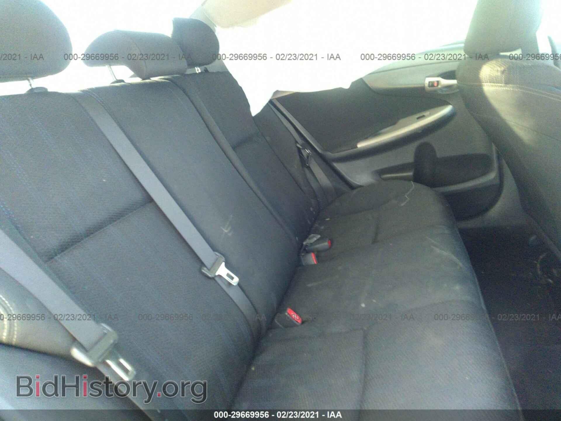 2012 TOYOTA COROLLA - VIN: 5YFBU4EE3CP016986 - Фото 8