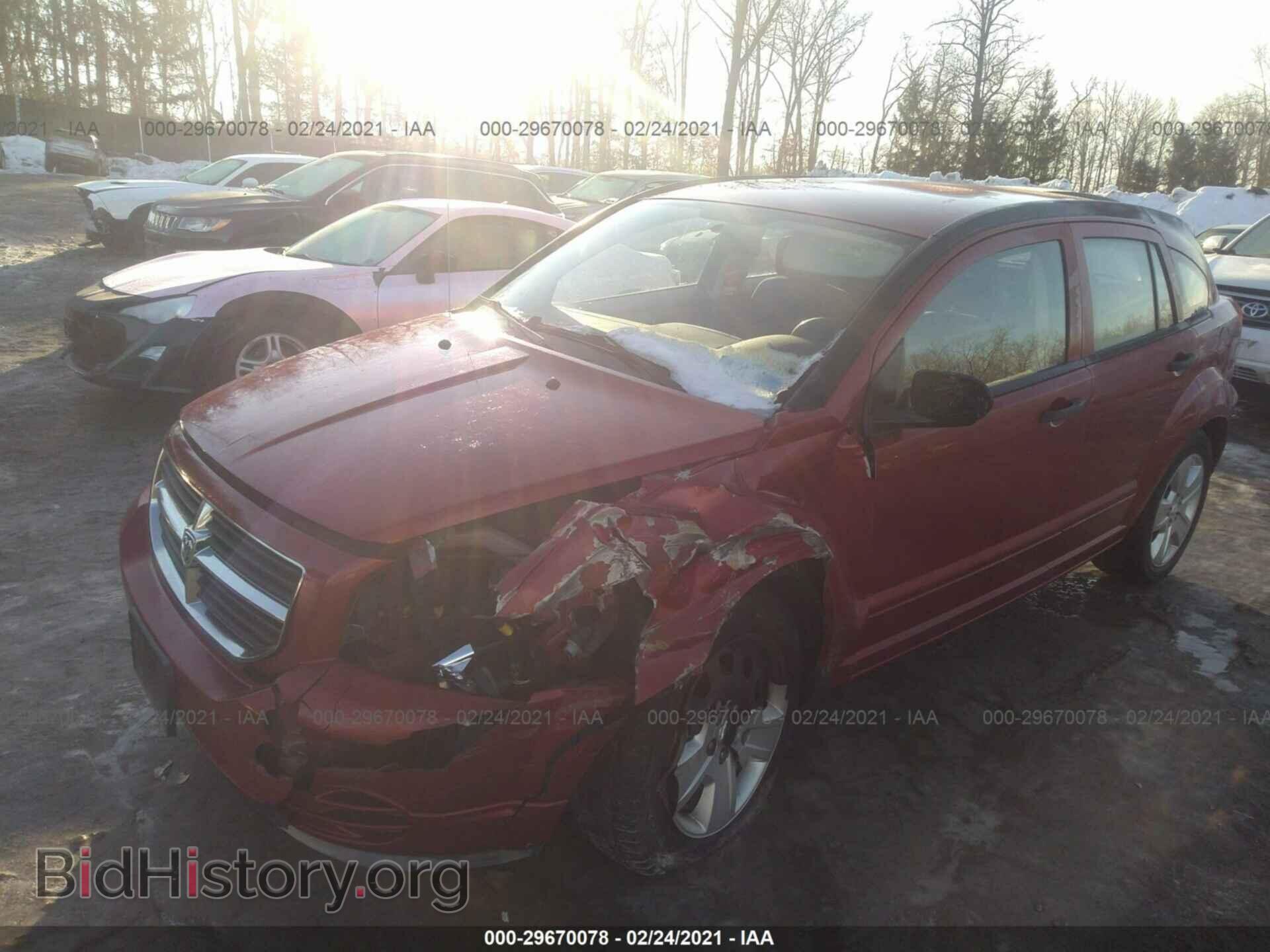 2007 DODGE CALIBER - VIN: 1B3HB48B57D411781 - Photo 2