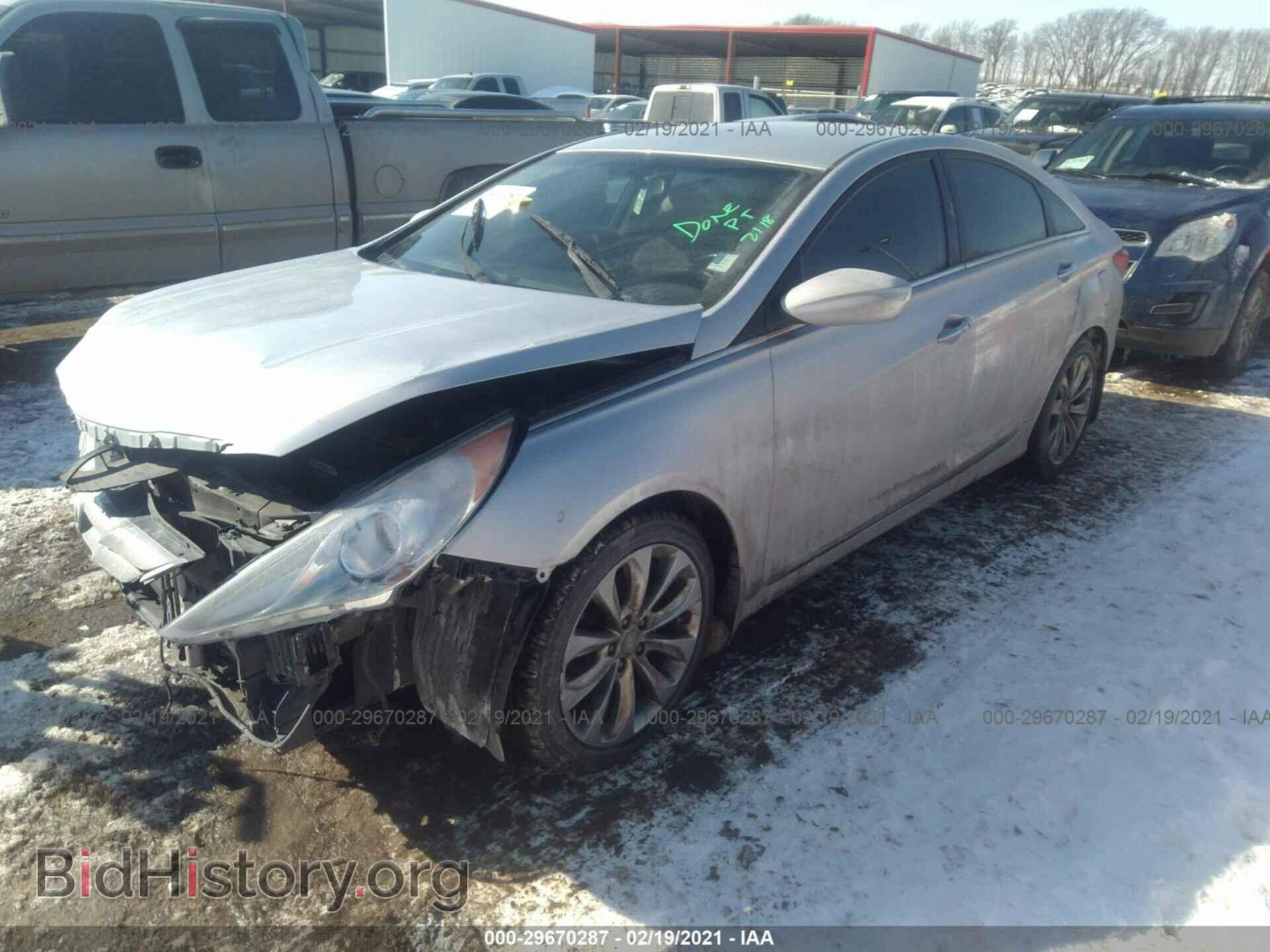 2012 HYUNDAI SONATA - VIN: 5NPEC4AB8CH439345 - Фото 2