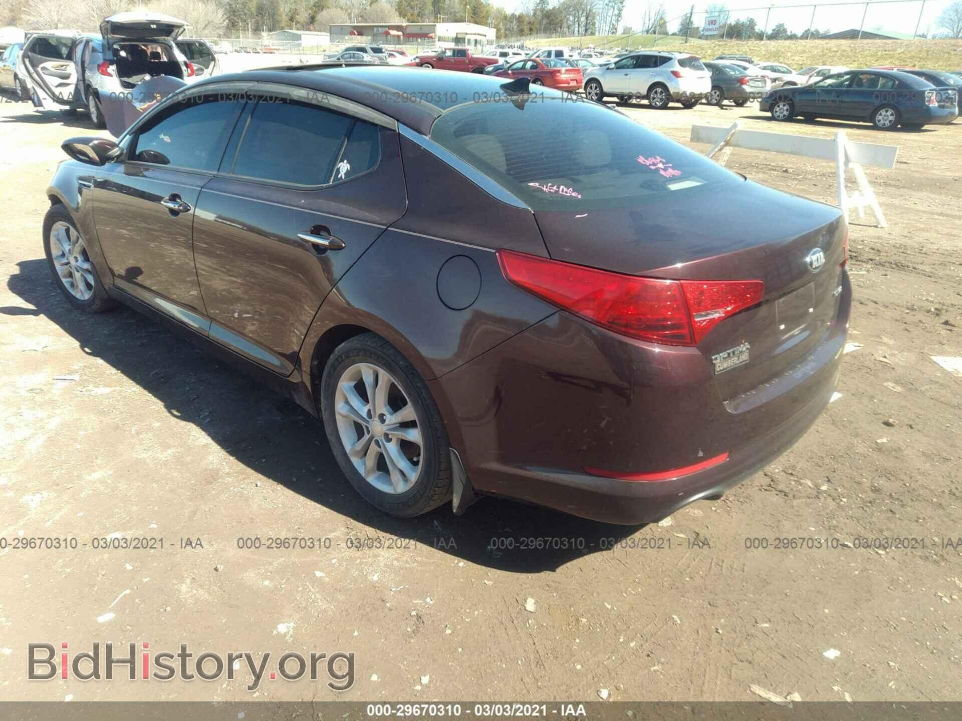 2013 KIA OPTIMA - VIN: 5XXGN4A70DG241886 - Фото 3