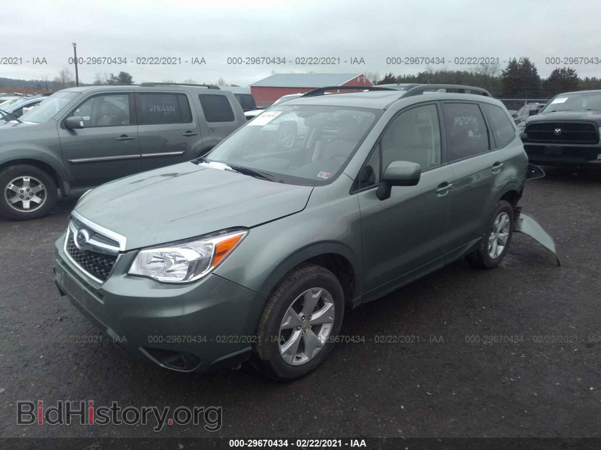 2016 SUBARU FORESTER - VIN: JF2SJAFC8GH421989 - Фото 2