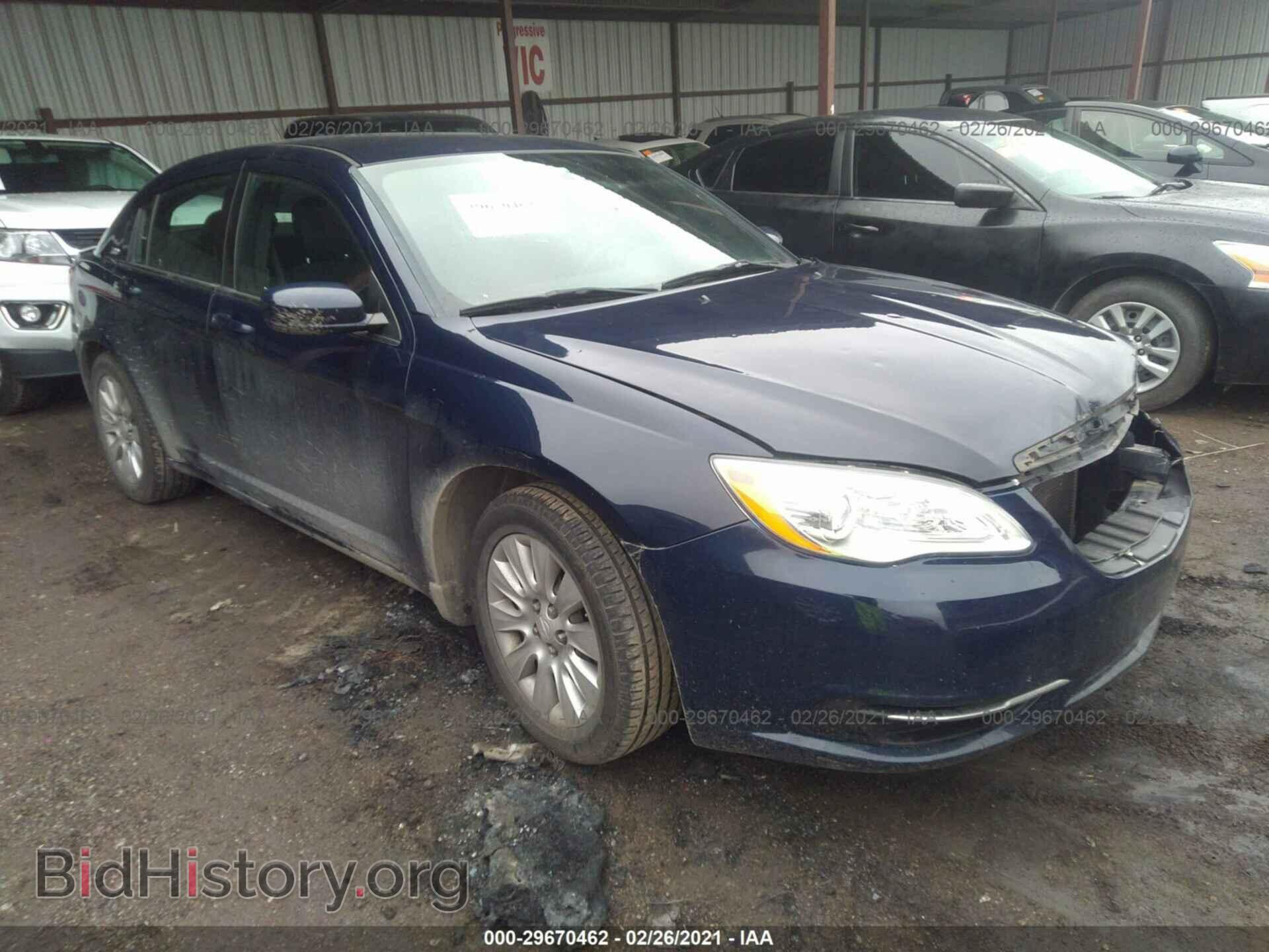 Фотография 1C3CCBAB3EN209585 - CHRYSLER 200 2014