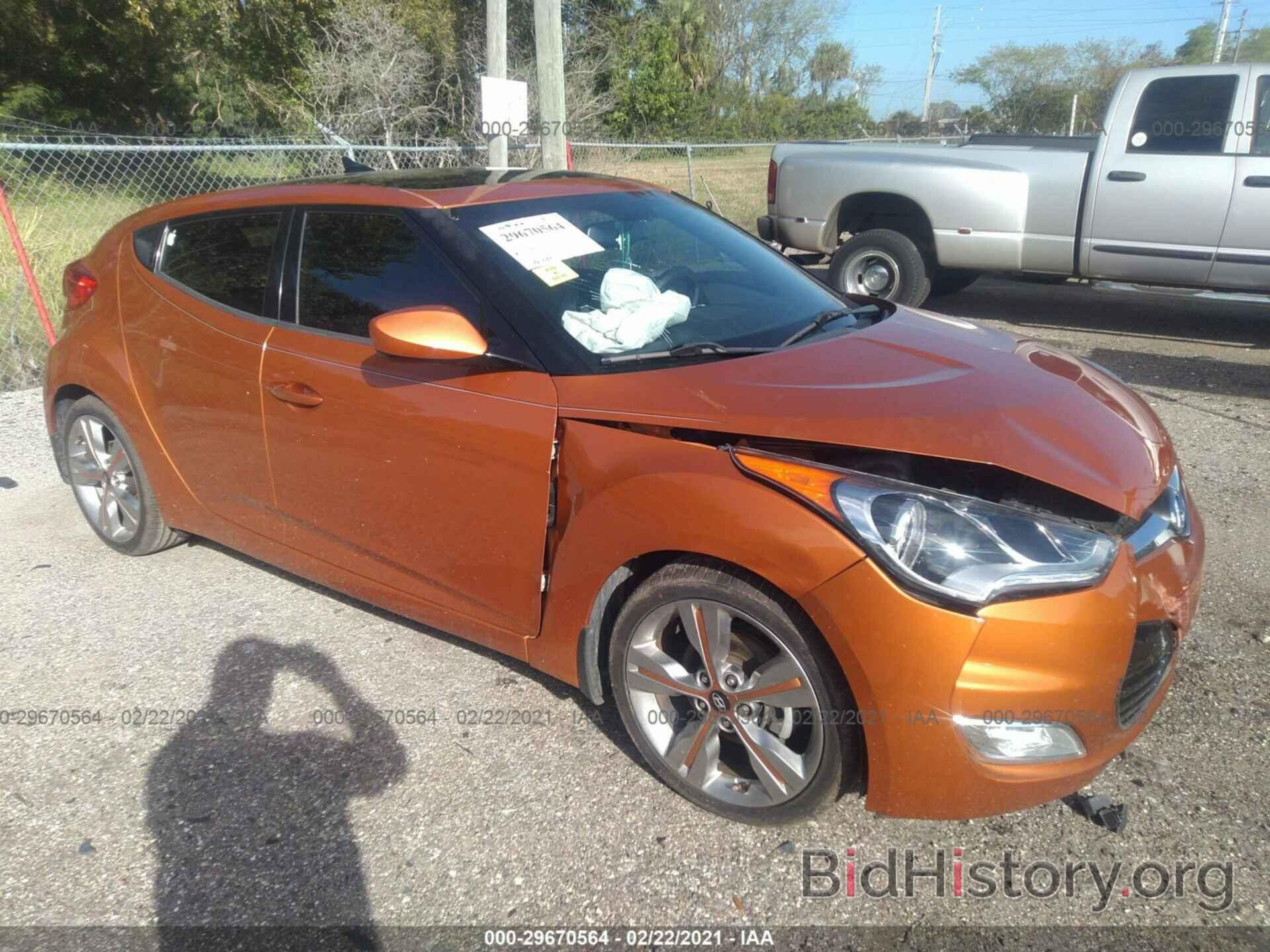 Фотография KMHTC6AD9GU289175 - HYUNDAI VELOSTER 2016