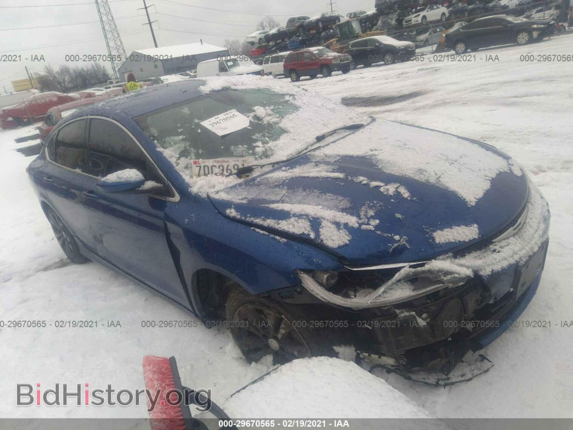 Photo 1C3CCCAB4FN595490 - CHRYSLER 200 2015