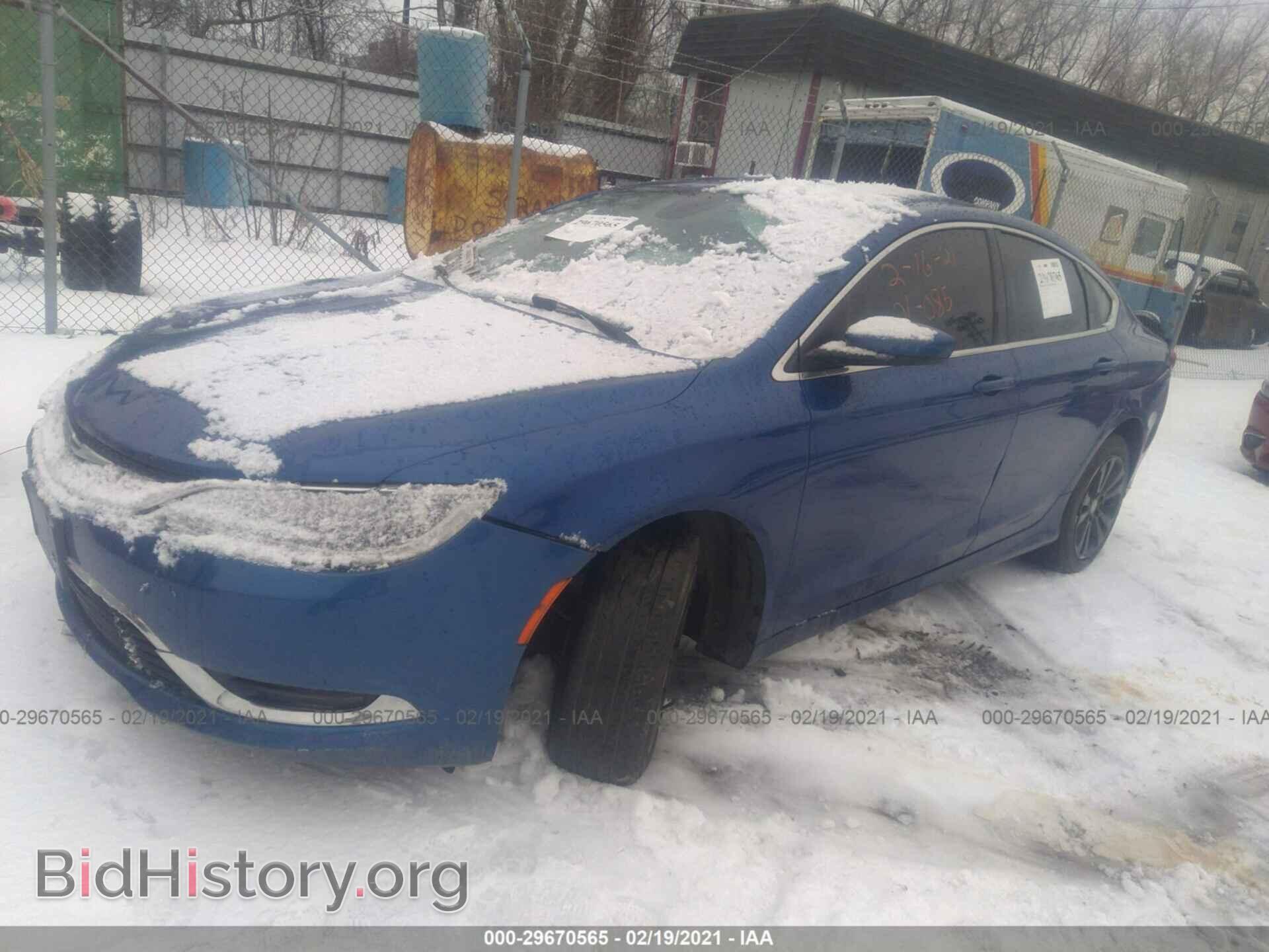 2015 CHRYSLER 200 - VIN: 1C3CCCAB4FN595490 - Фото 2