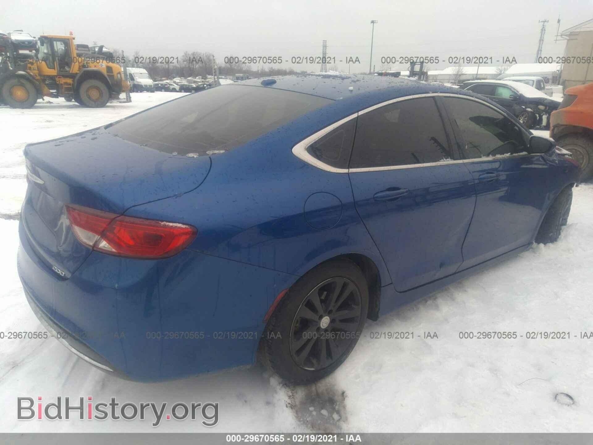 2015 CHRYSLER 200 - VIN: 1C3CCCAB4FN595490 - Фото 4