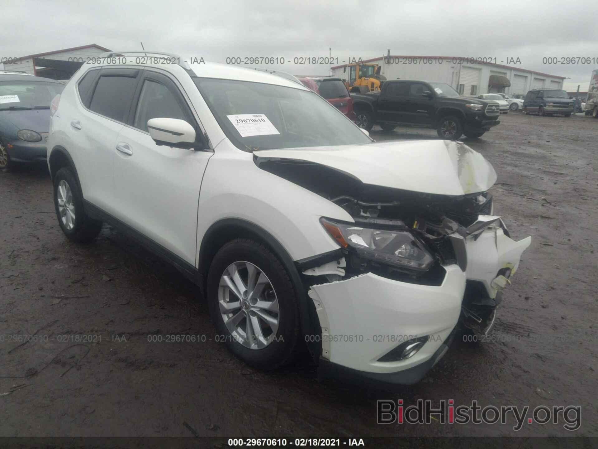 Photo KNMAT2MV8GP605902 - NISSAN ROGUE 2016