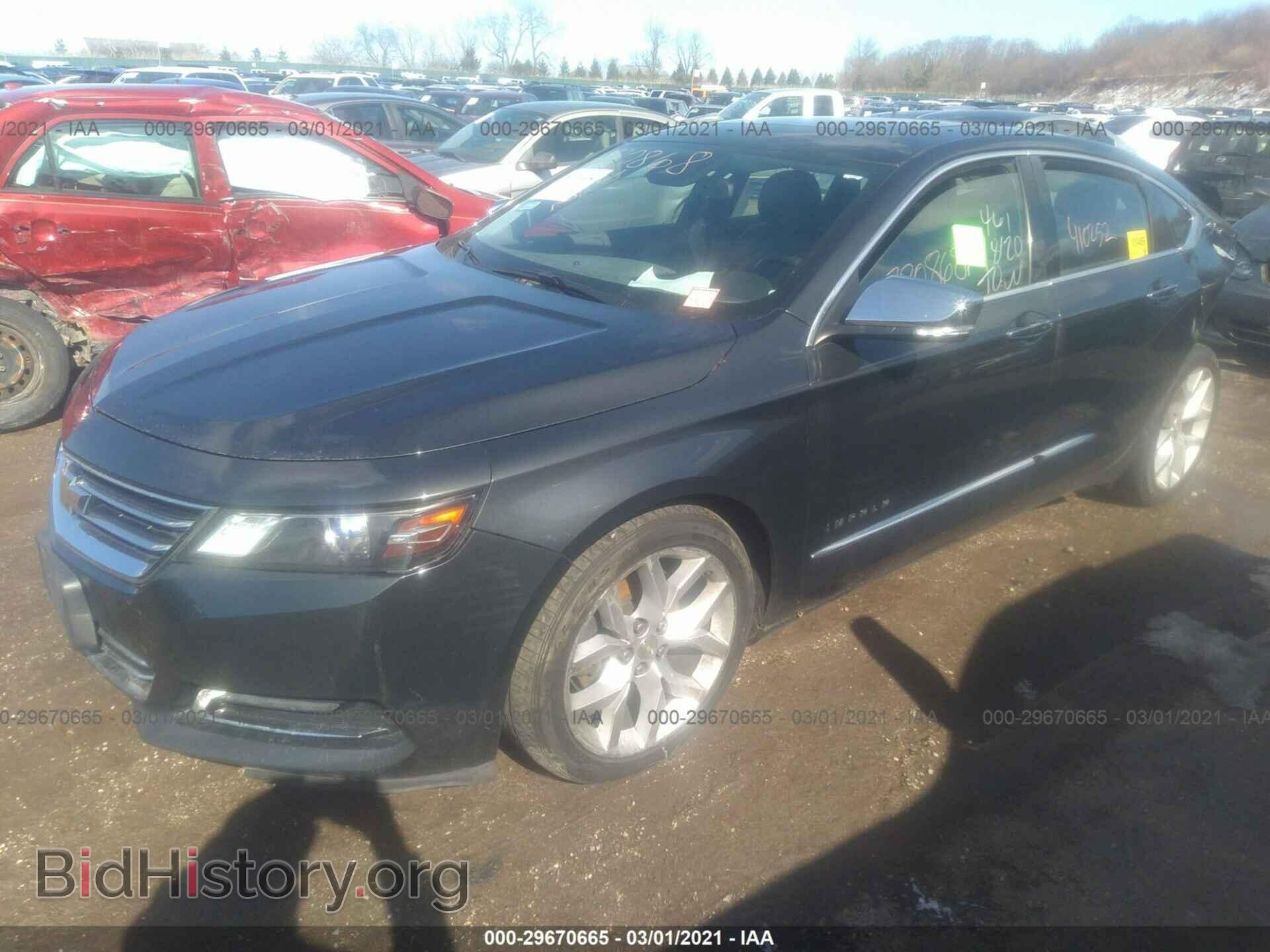 2014 CHEVROLET IMPALA - VIN: 2G1155S32E9294436 - Фото 2