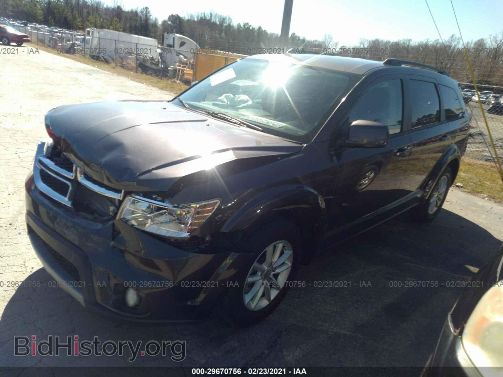2016 DODGE JOURNEY - VIN: 3C4PDCBG2GT127019 - Фото 2
