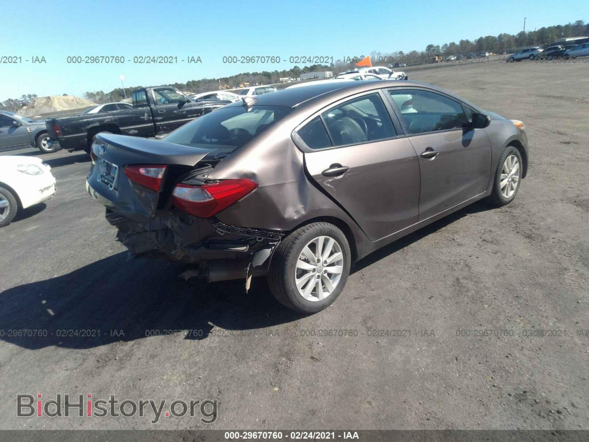 2014 KIA FORTE - VIN: KNAFX4A66E5153361 - Фото 4