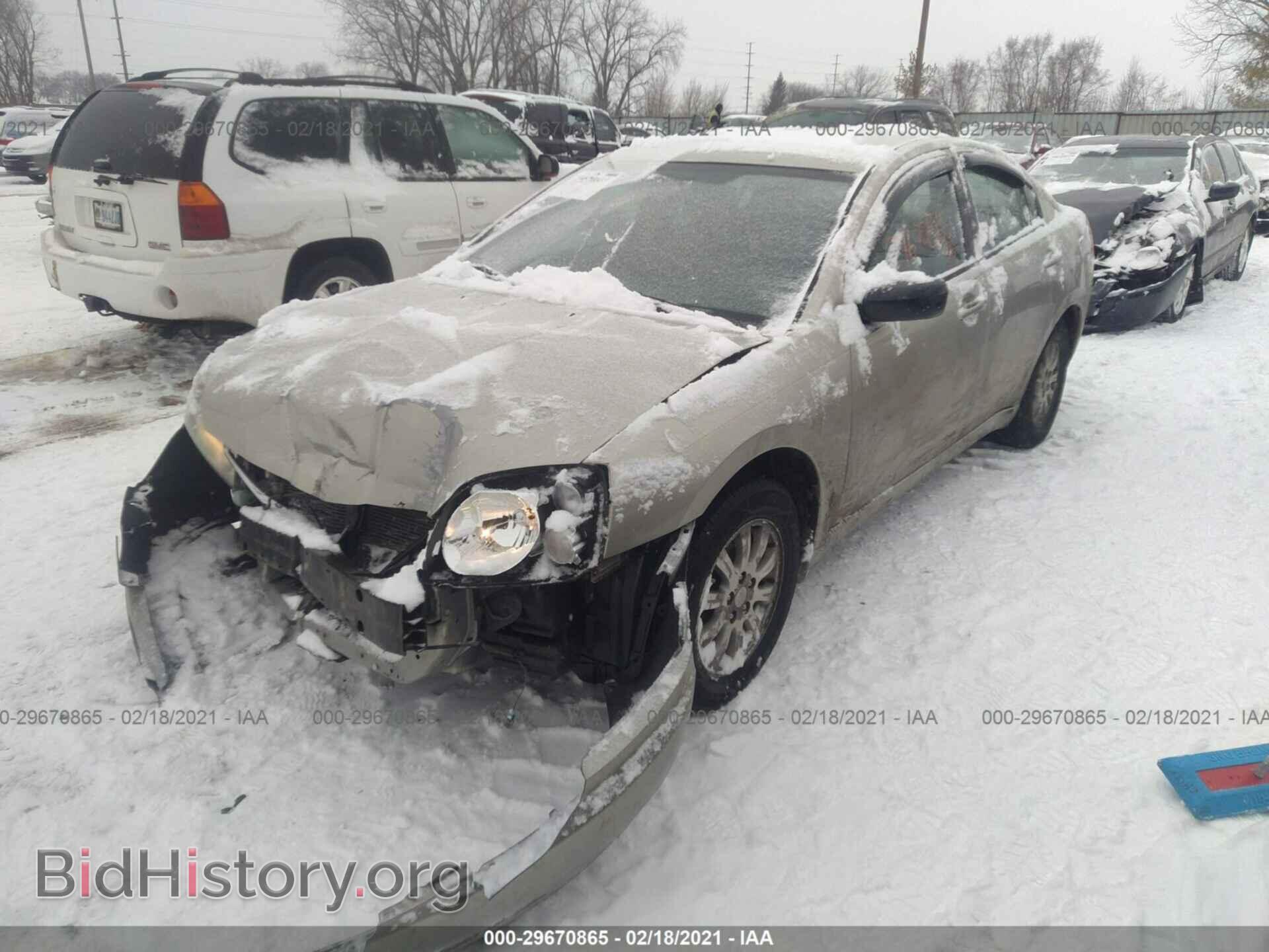 2008 MITSUBISHI GALANT - VIN: 4A3AB36F48E016774 - Фото 2