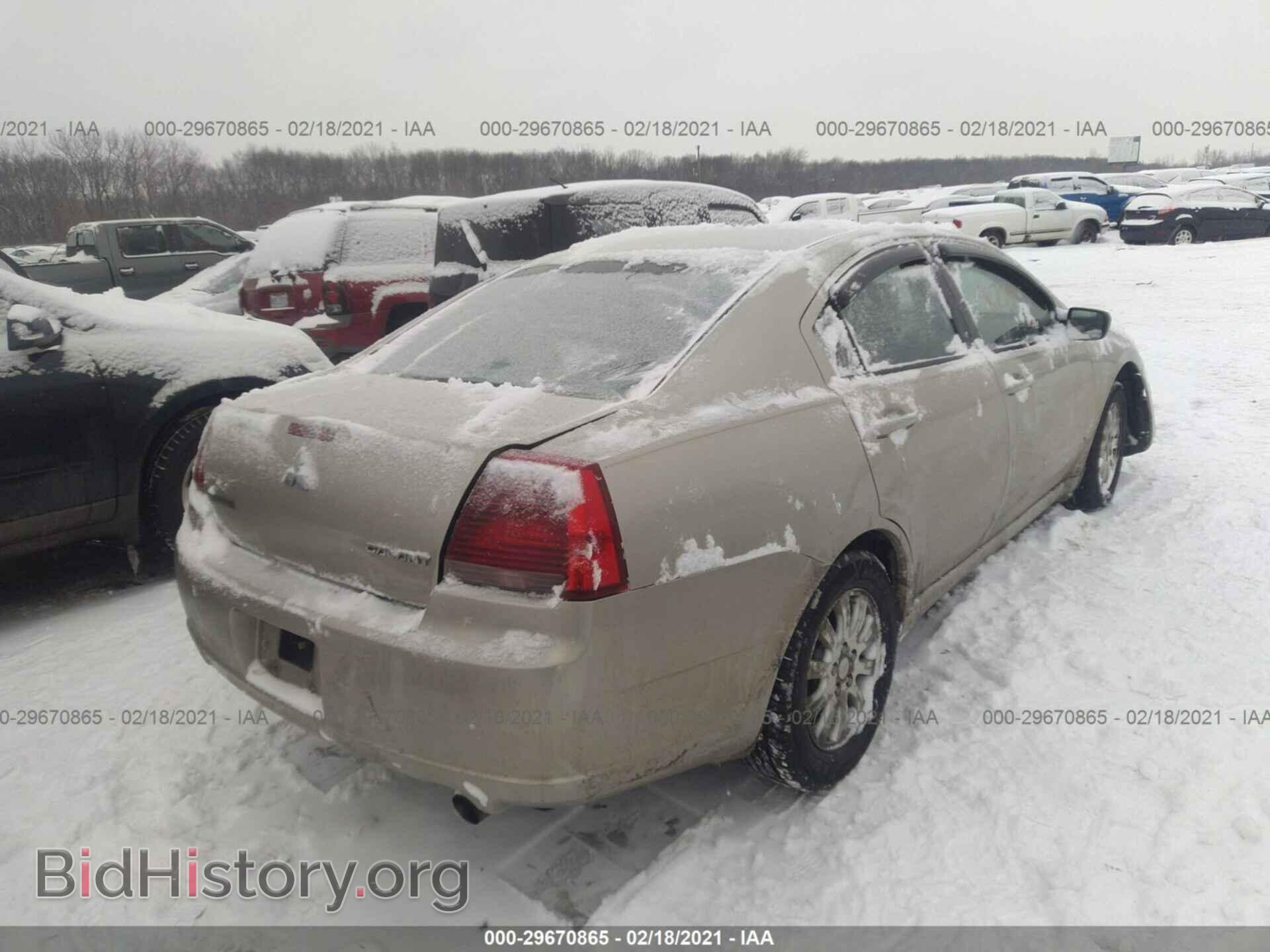 2008 MITSUBISHI GALANT - VIN: 4A3AB36F48E016774 - Фото 4