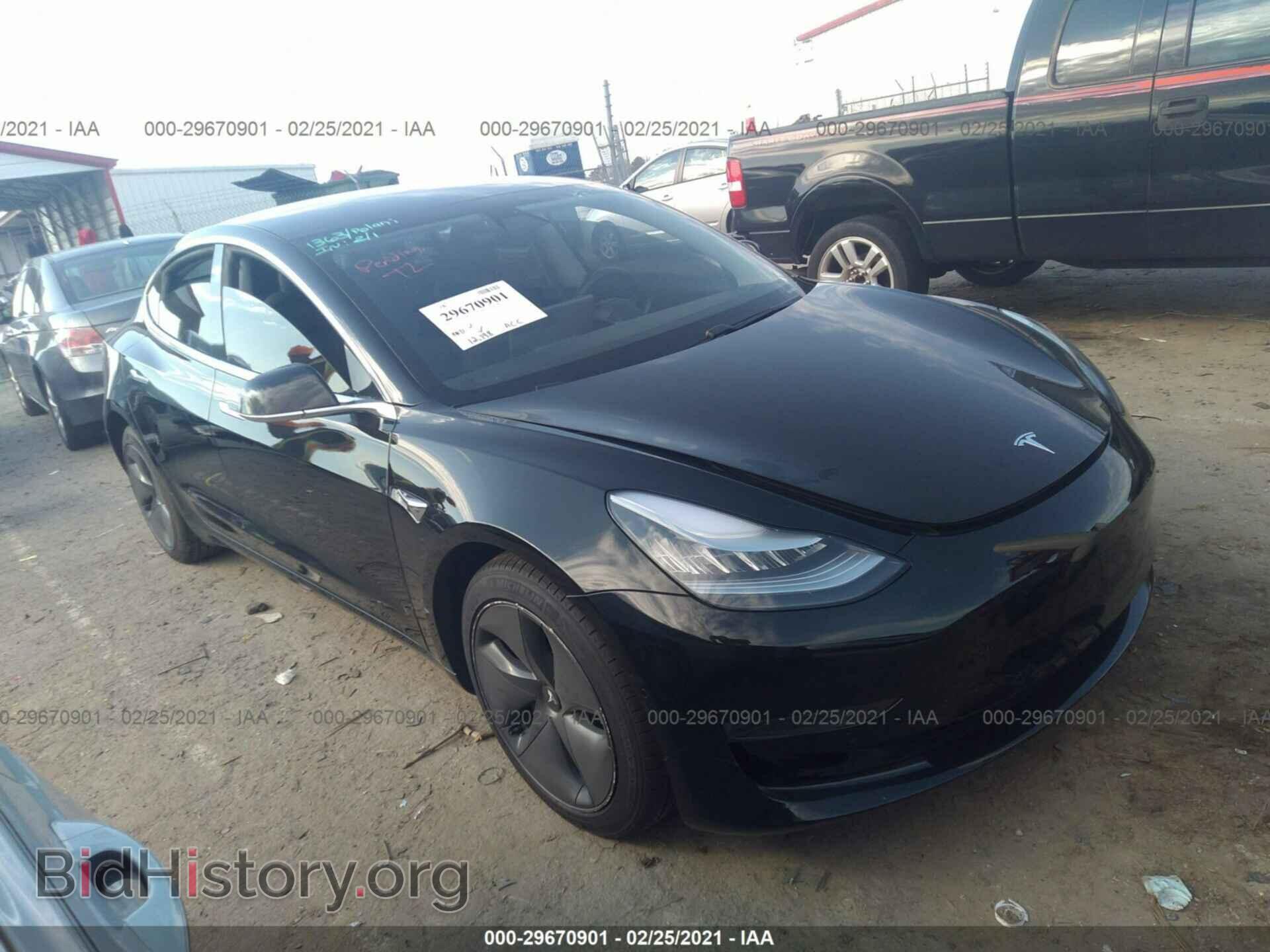 Photo 5YJ3E1EA4LF606333 - TESLA MODEL 3 2020