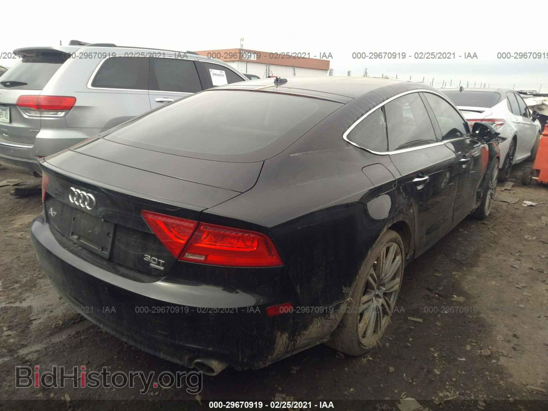 2013 AUDI A7 - VIN: WAUYGAFC5DN101949 - Фото 4