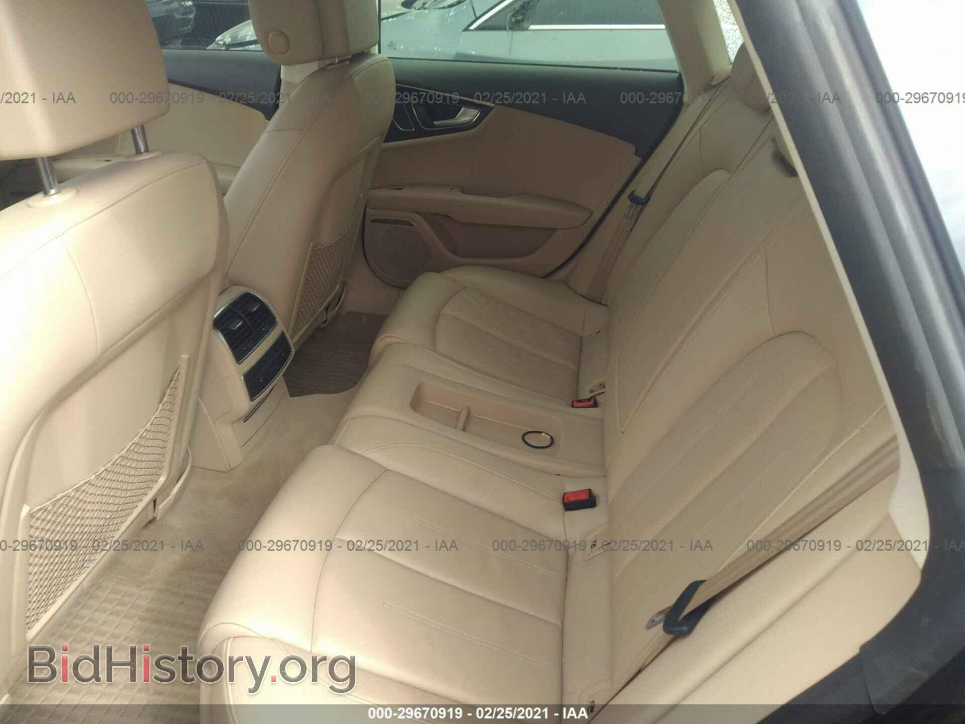 2013 AUDI A7 - VIN: WAUYGAFC5DN101949 - Фото 8