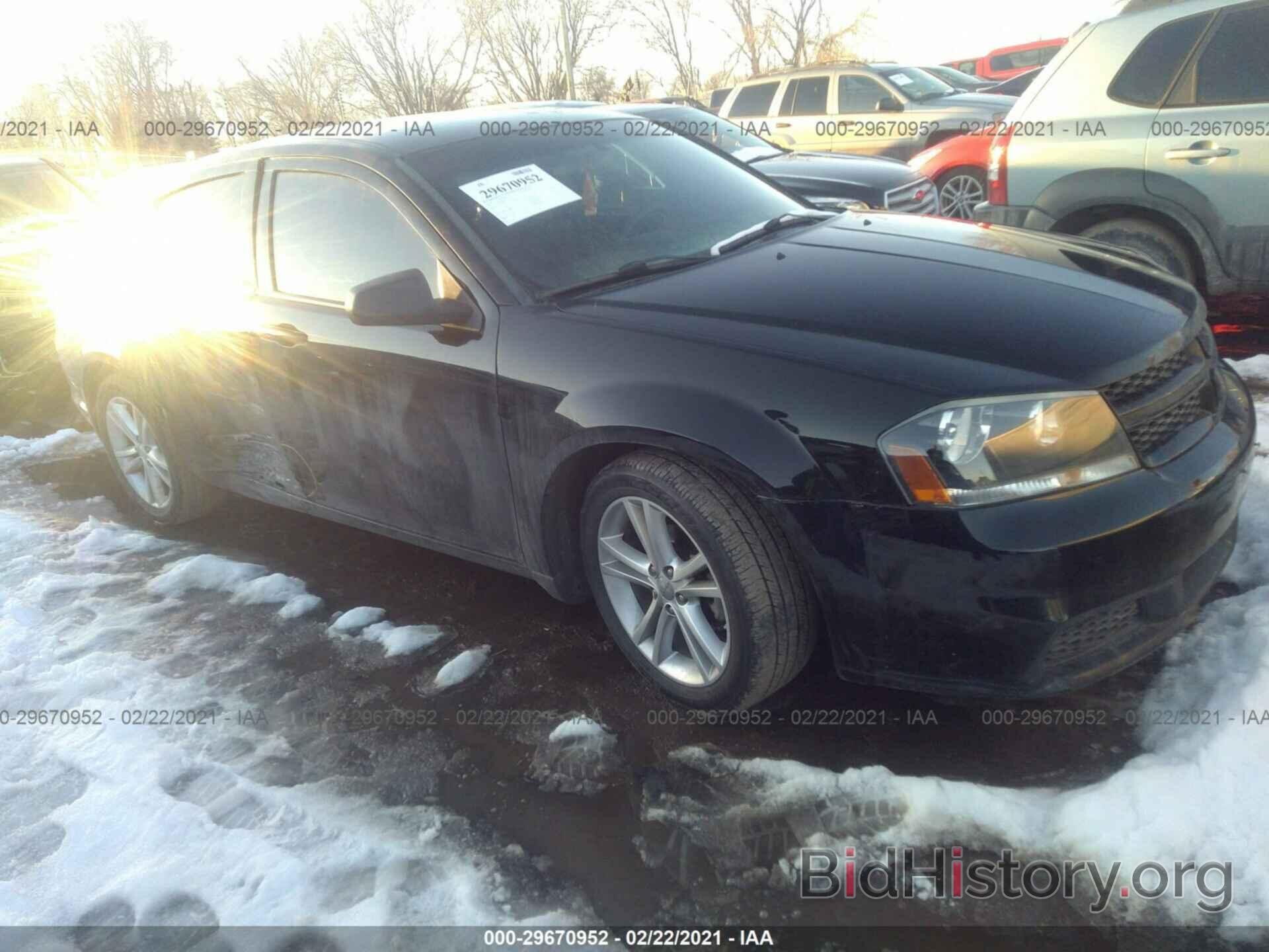 Фотография 1C3CDZAB3EN111324 - DODGE AVENGER 2014