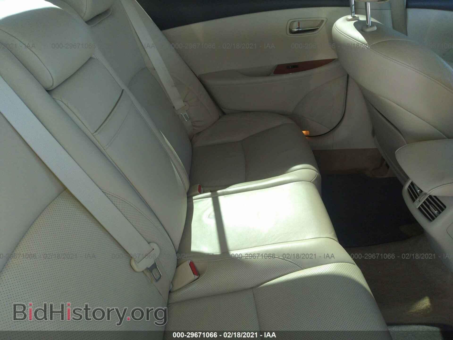 2010 LEXUS ES 350 - VIN: JTHBK1EG9A2372259 - Фото 8