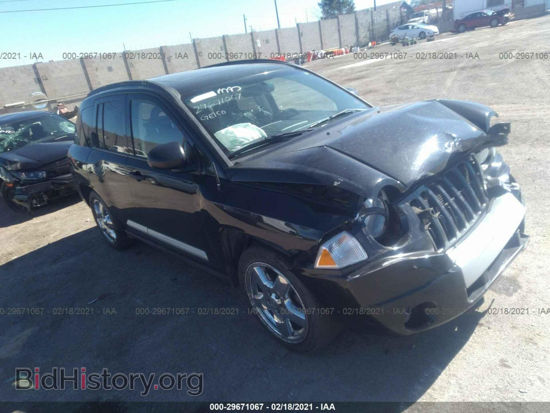 Photo 1J8FF57W98D785017 - JEEP COMPASS 2008