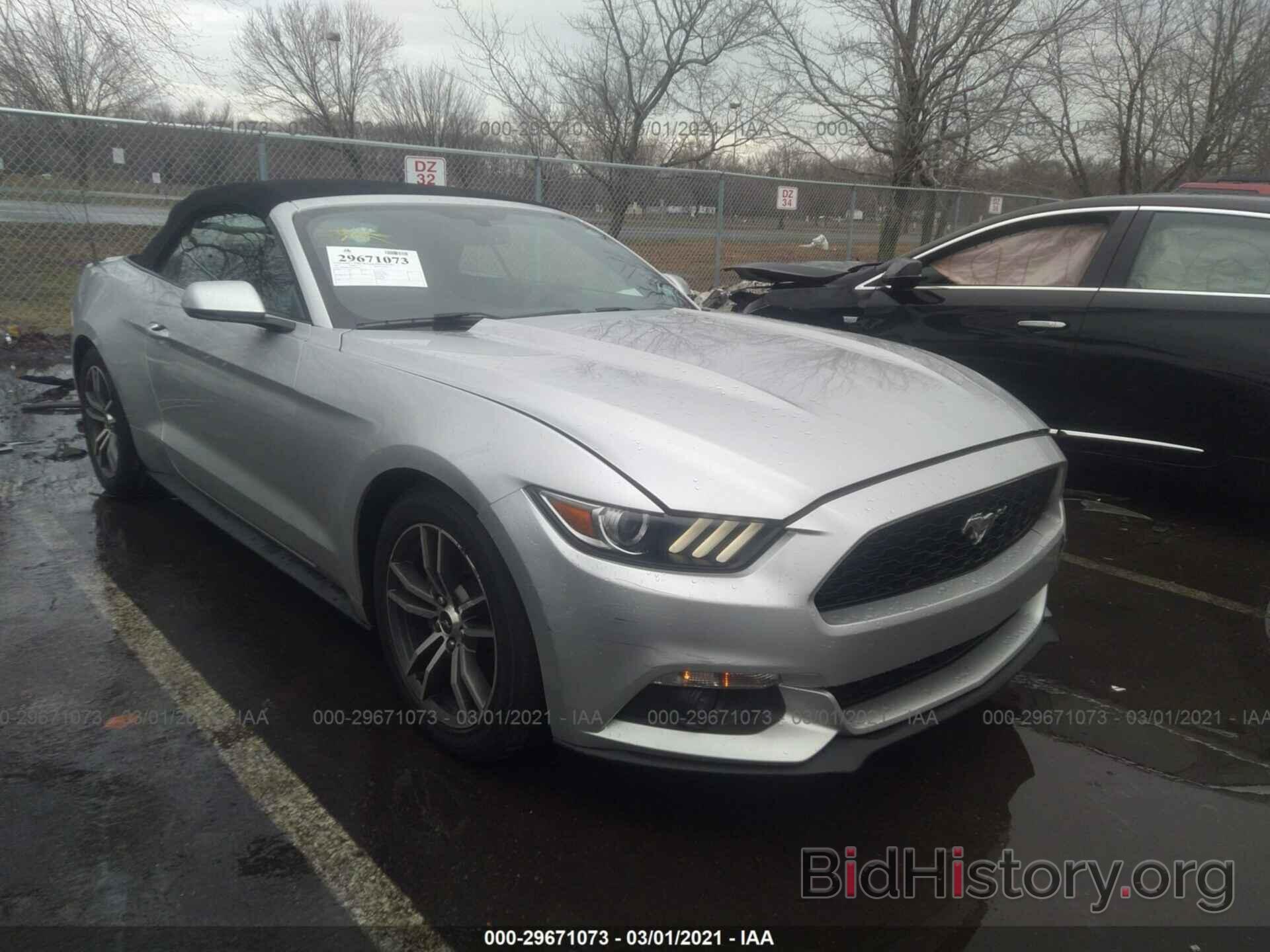 Photo 1FATP8UH2H5254465 - FORD MUSTANG 2017
