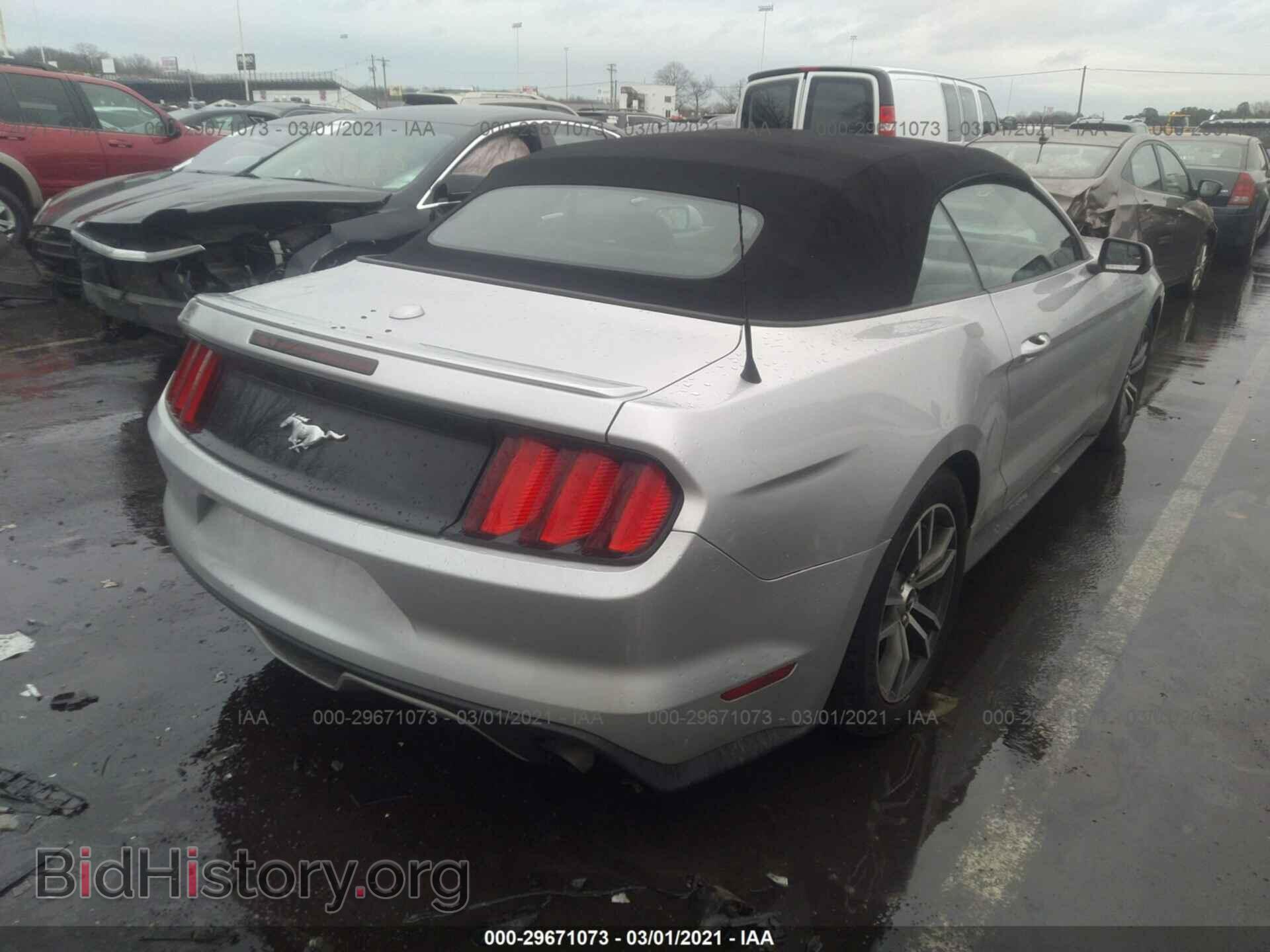 2017 FORD MUSTANG - VIN: 1FATP8UH2H5254465 - Фото 4