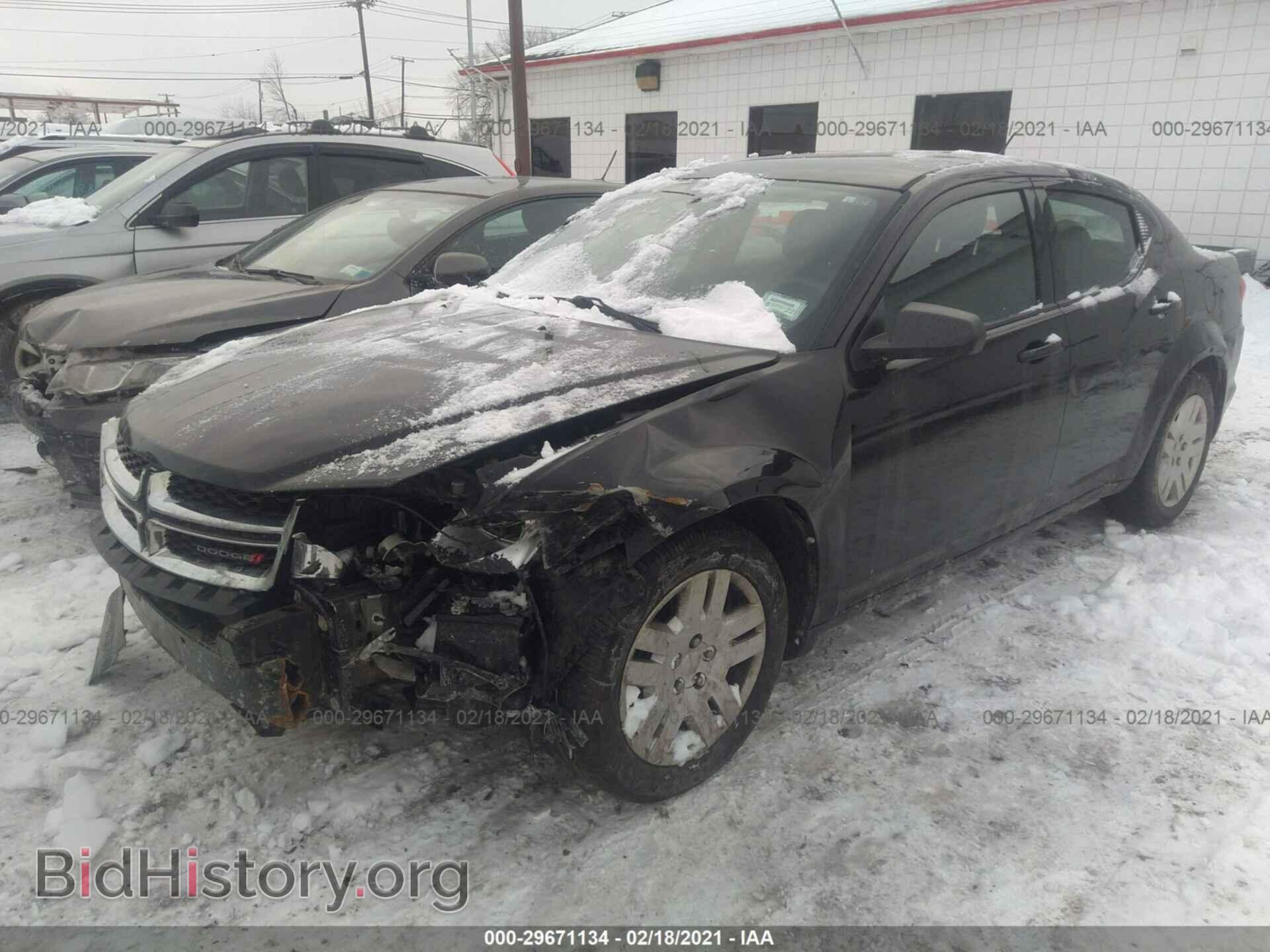 2013 DODGE AVENGER - VIN: 1C3CDZAB2DN702551 - Фото 2