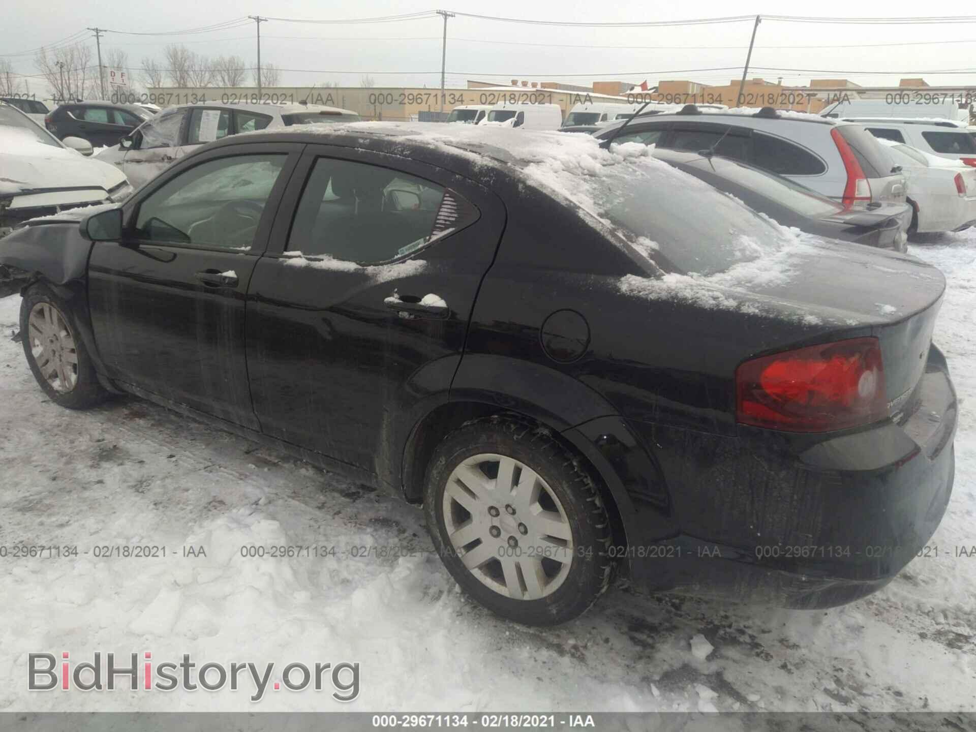 2013 DODGE AVENGER - VIN: 1C3CDZAB2DN702551 - Фото 3