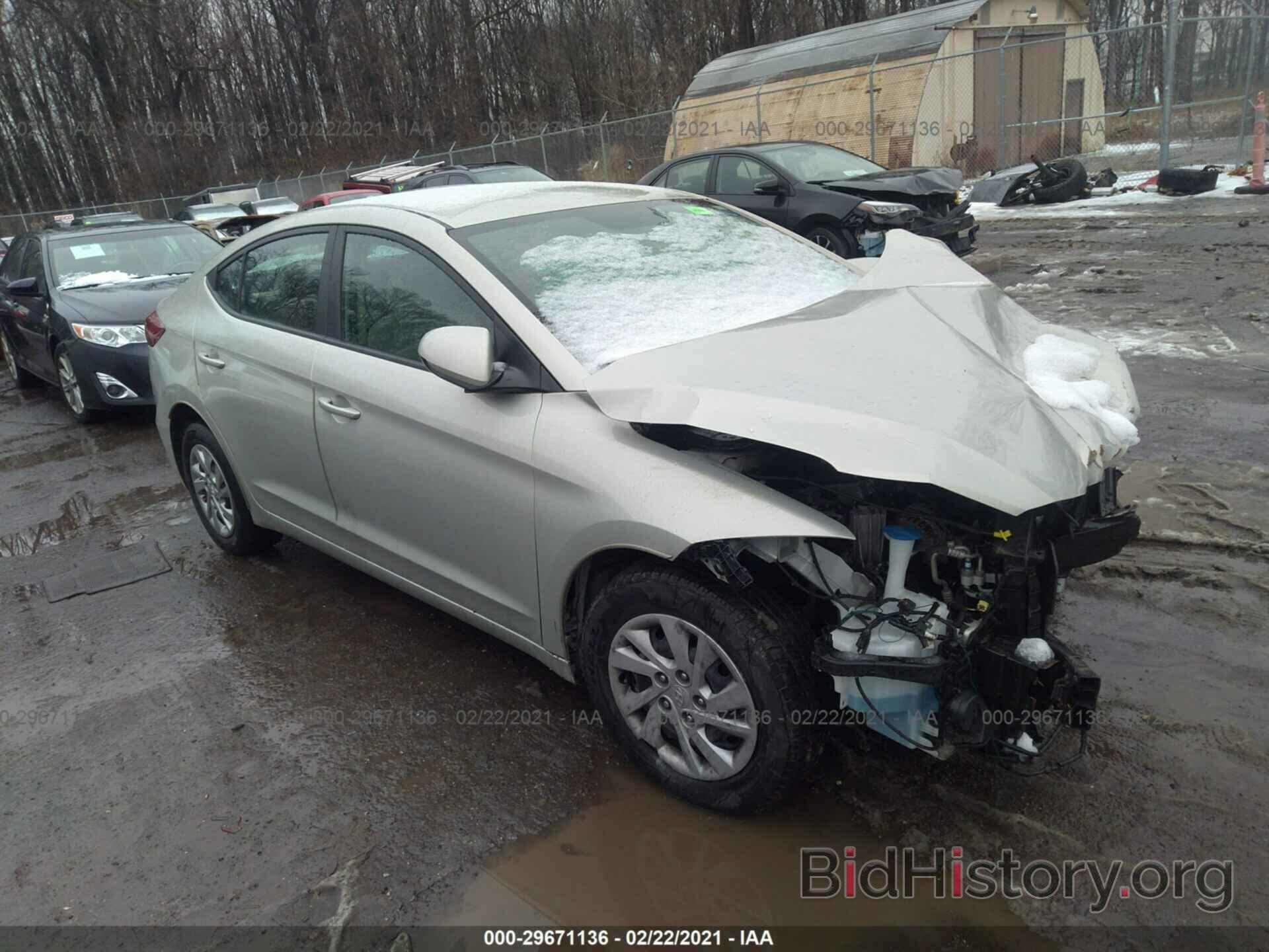 Photo KMHD74LF2HU210202 - HYUNDAI ELANTRA 2017