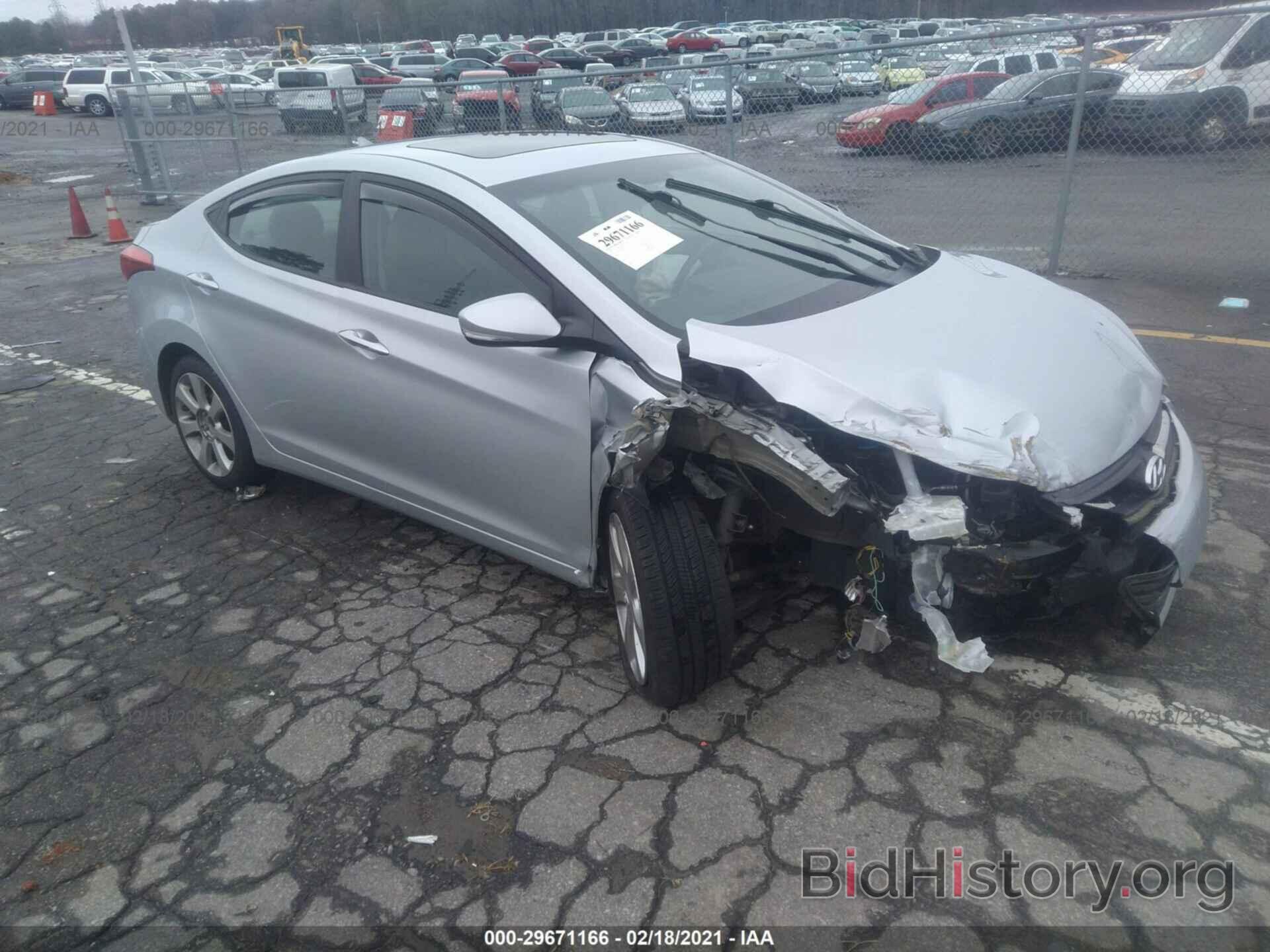 Фотография 5NPDH4AE6CH149306 - HYUNDAI ELANTRA 2012